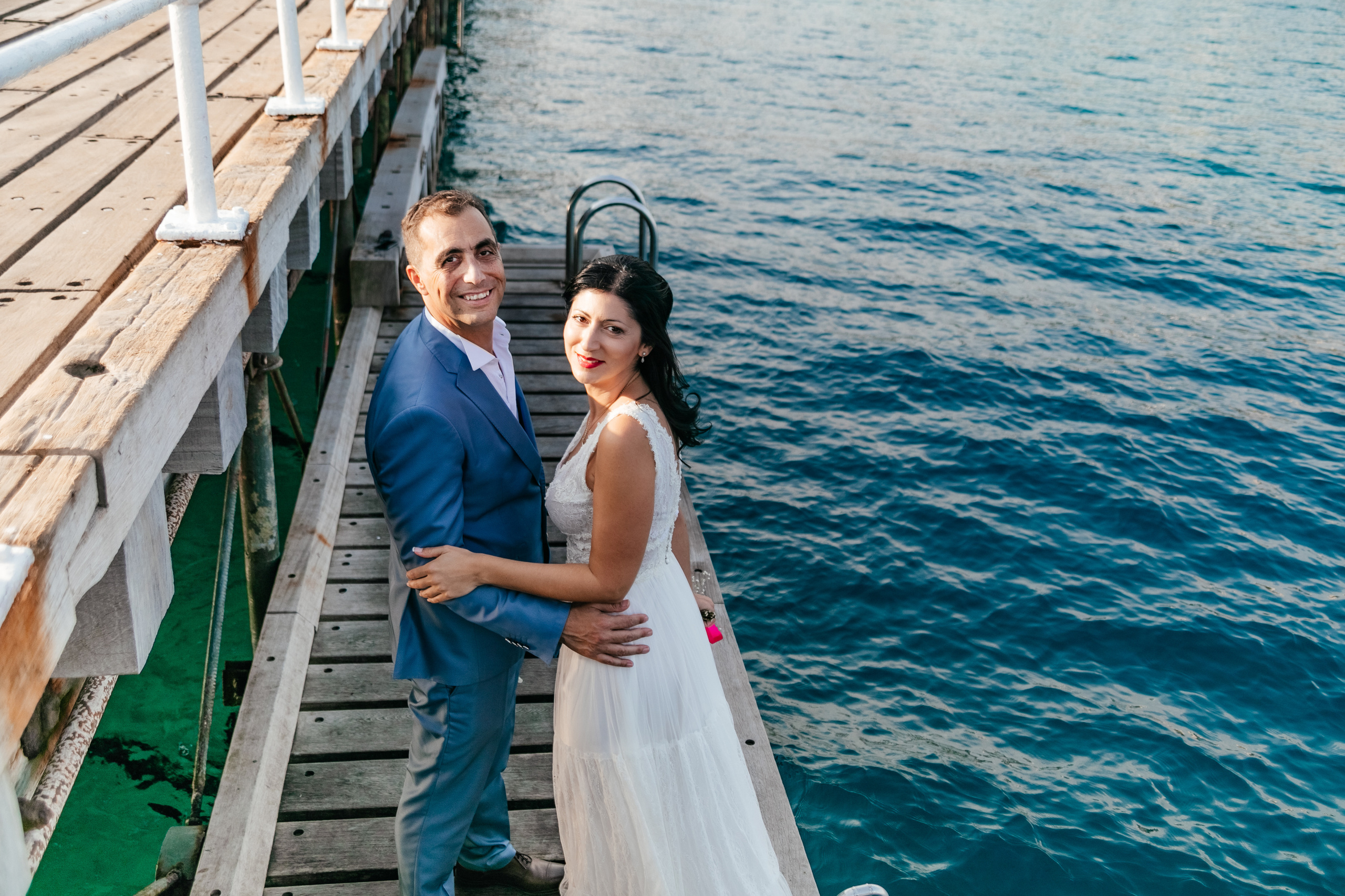 Wedding photoshoot in Old Port, Limassol, Cyprus