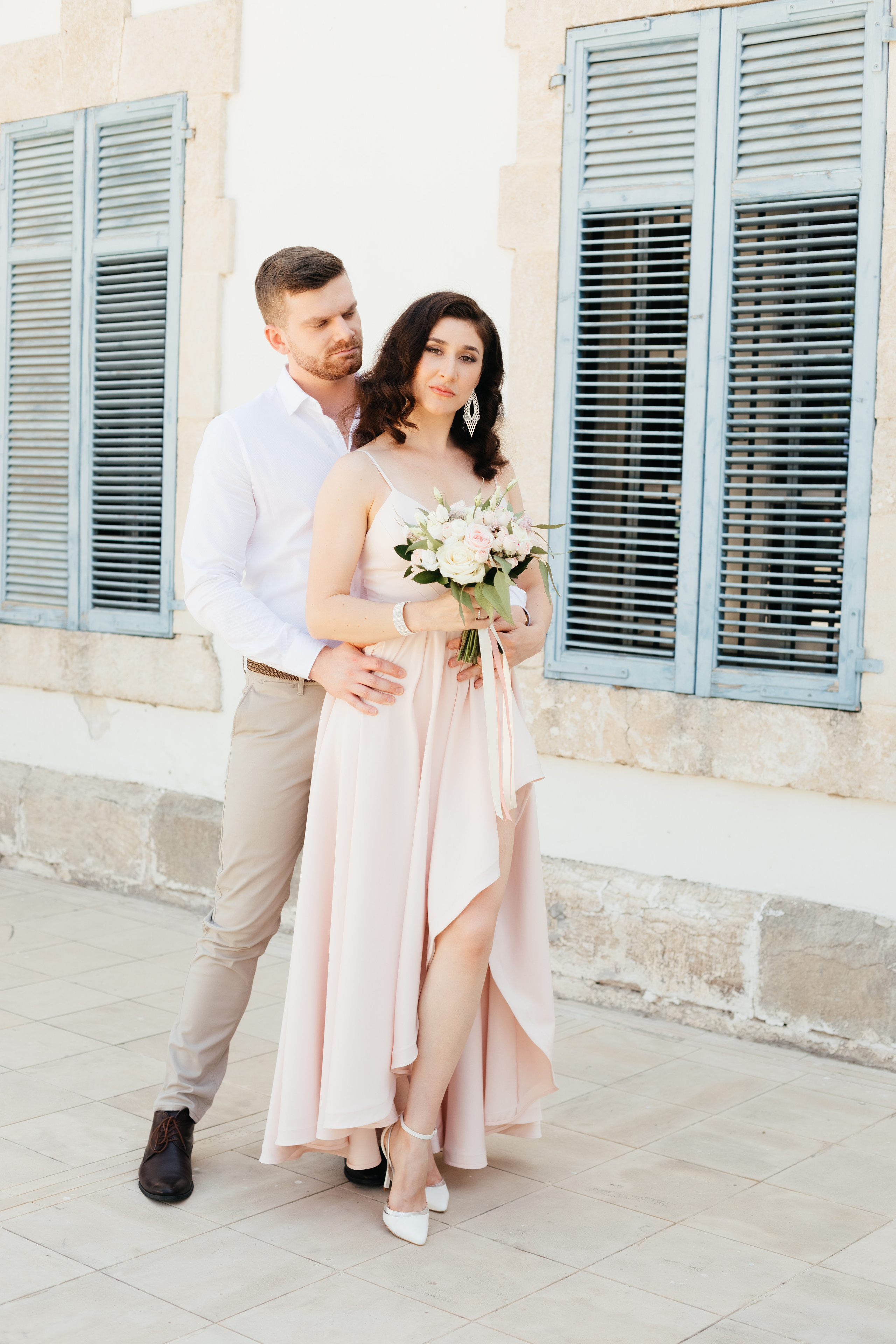 Wedding photoshoot in Larnaca municipality, Cyprus