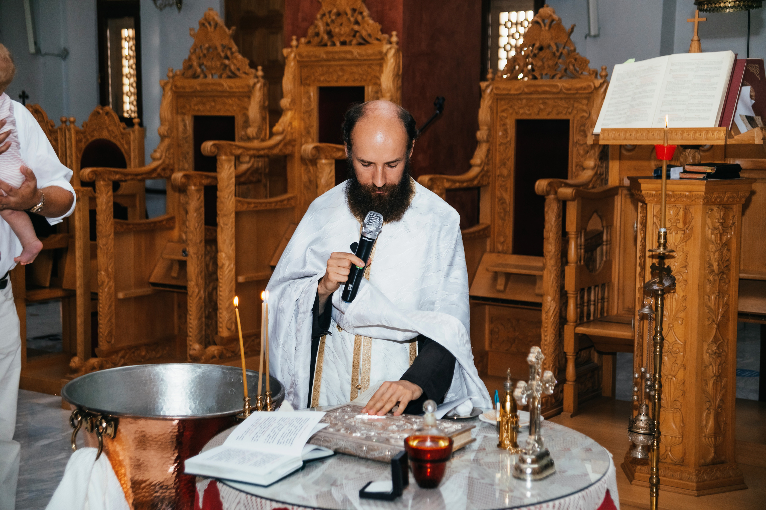 Фотограф на хрестини Тала, Кіпр