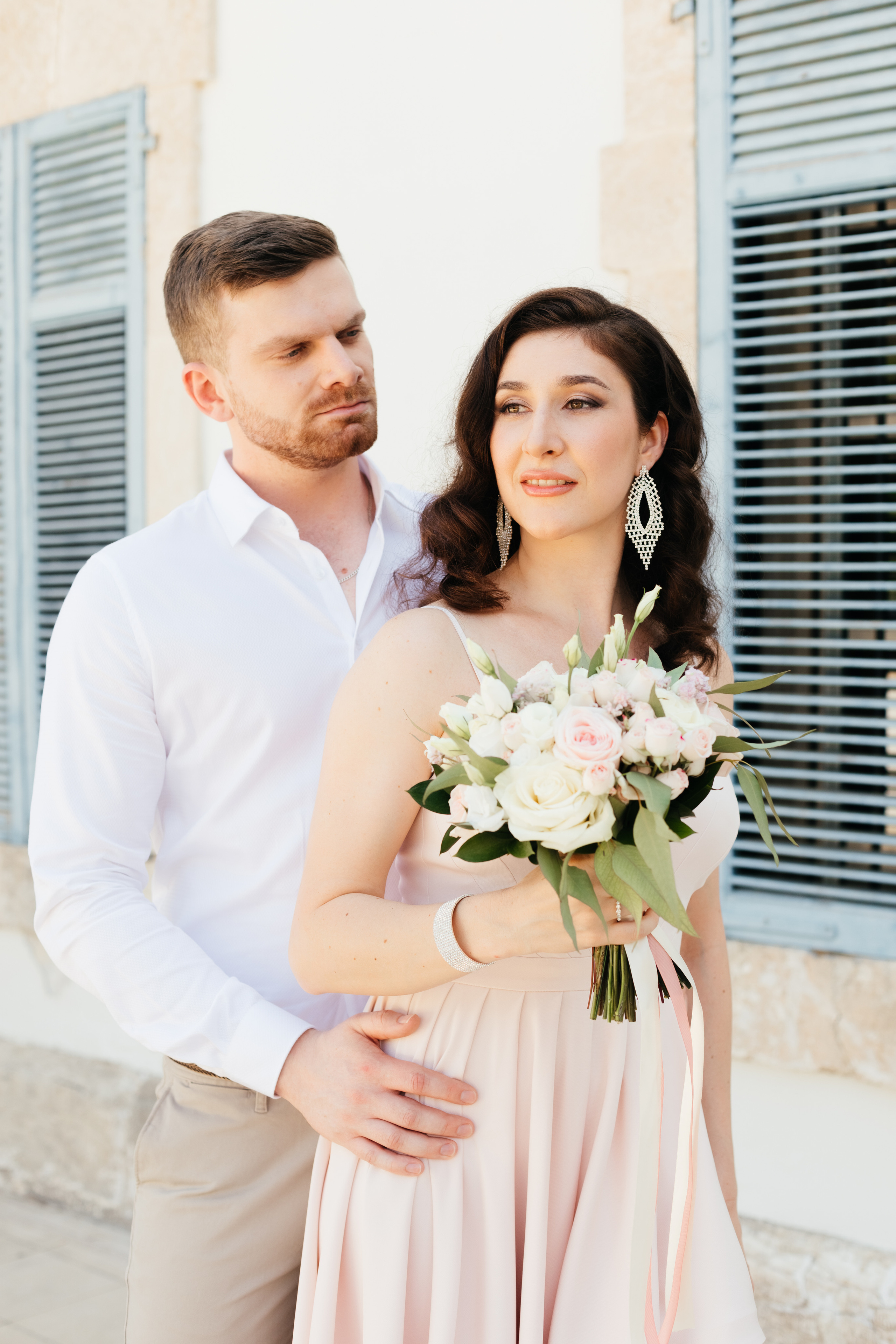 Wedding photoshoot in Larnaca municipality, Cyprus