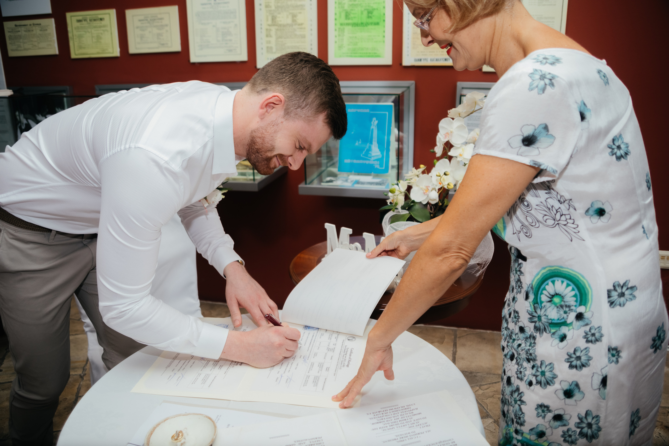 Wedding photoshoot in Larnaca municipality, Cyprus