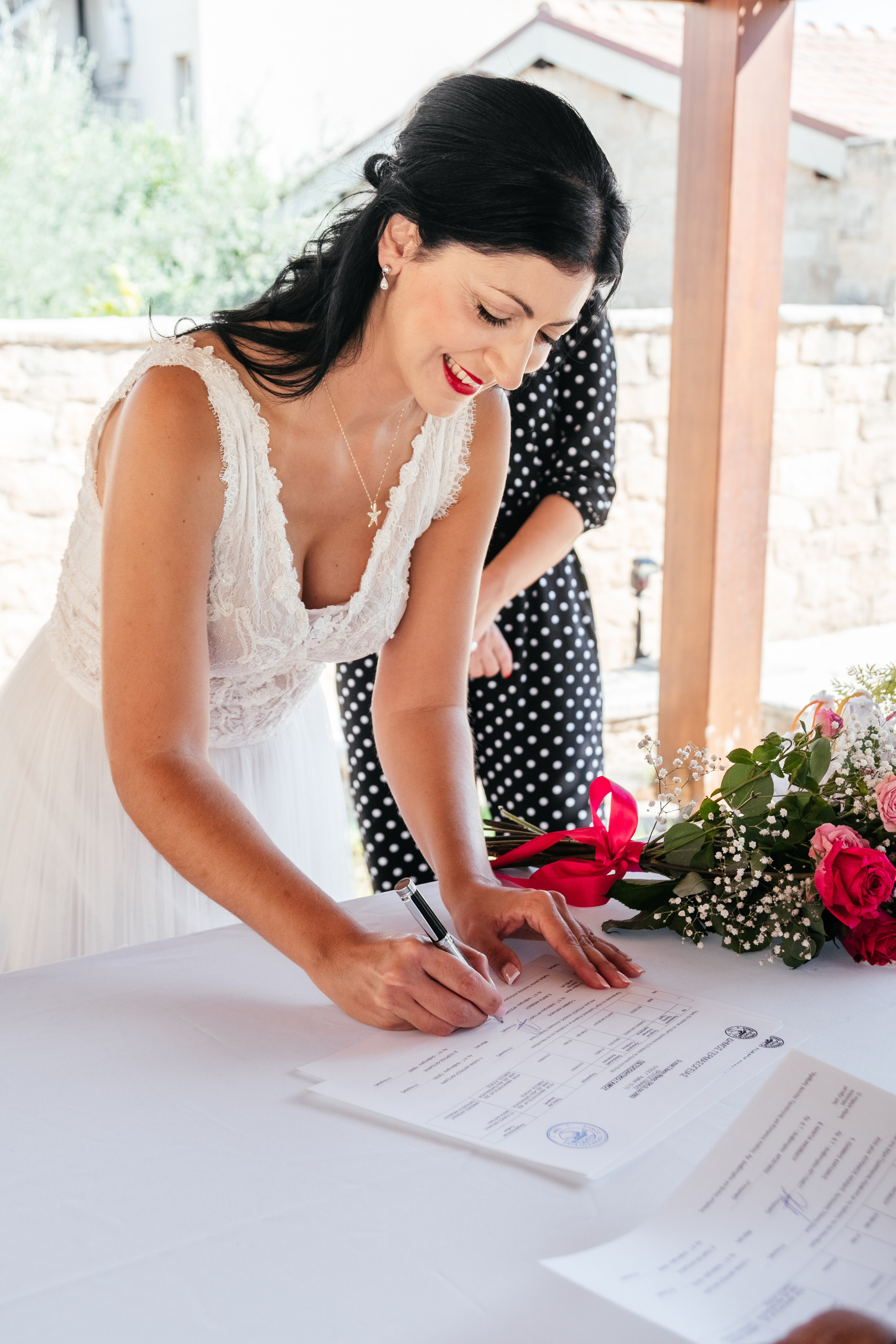 Wedding photoshoot in Germasoya municipality, Limassol, Cyprus