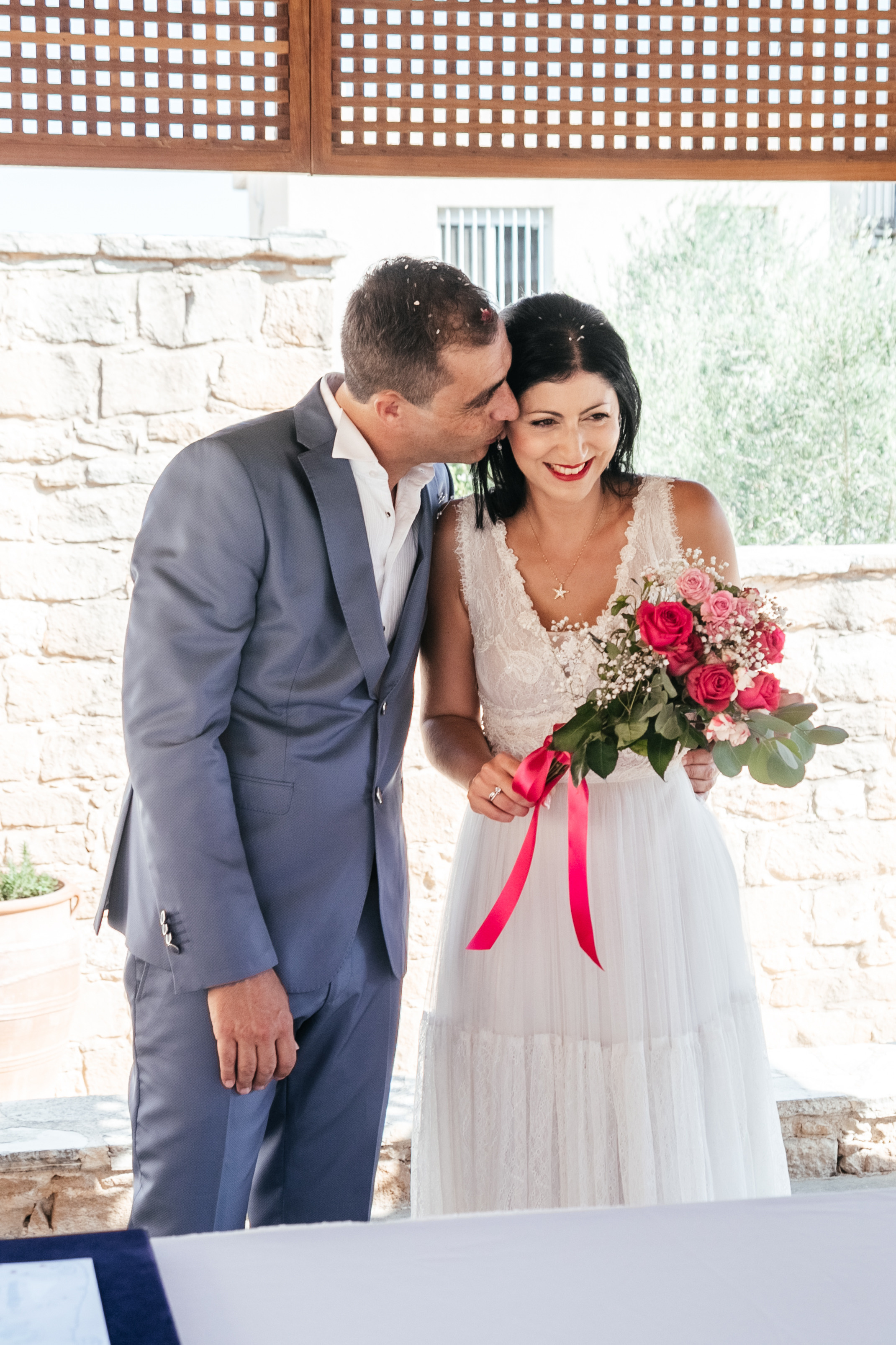 Wedding photoshoot in Germasoya municipality, Limassol, Cyprus