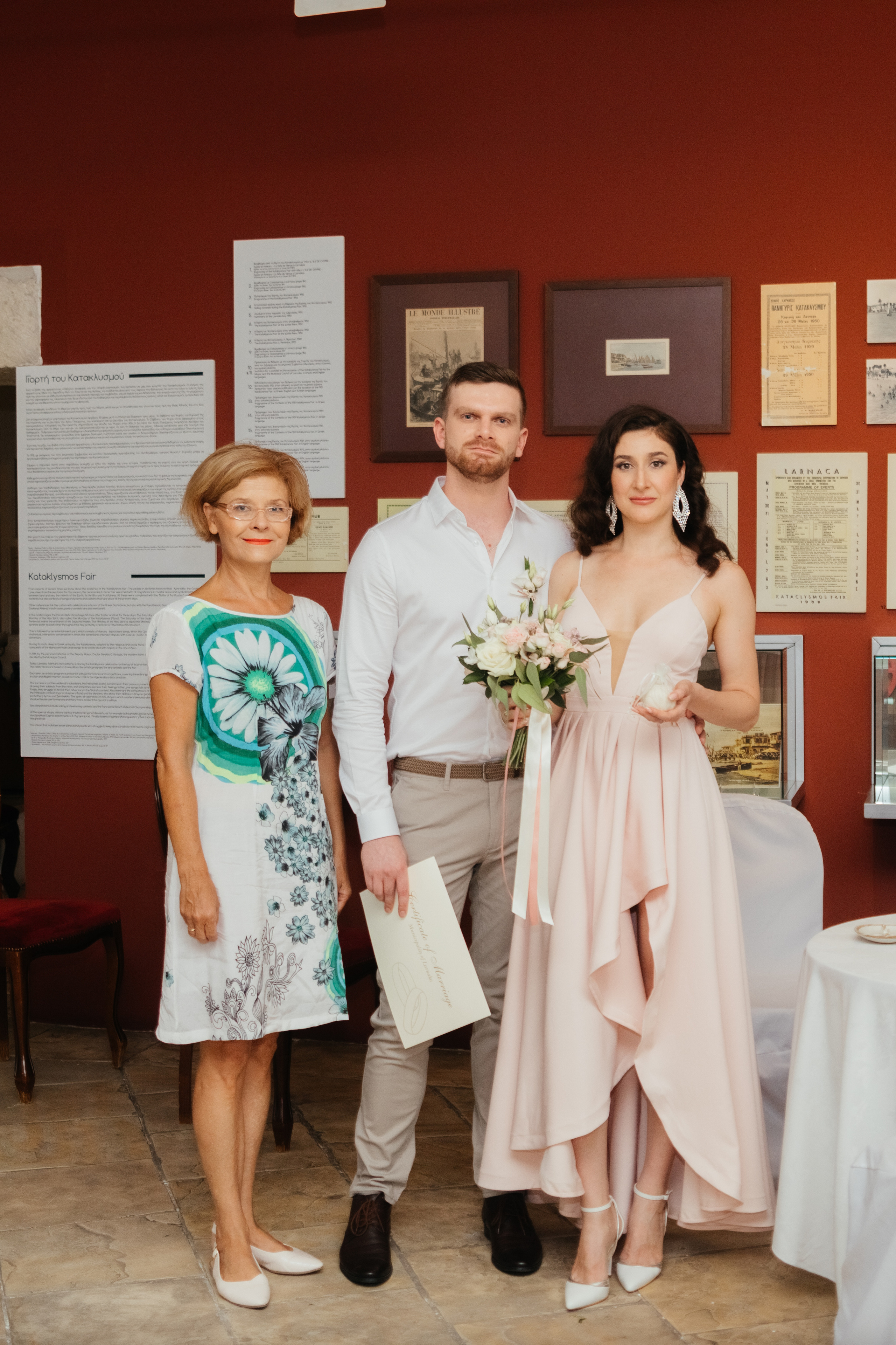 Wedding photoshoot in Larnaca municipality, Cyprus