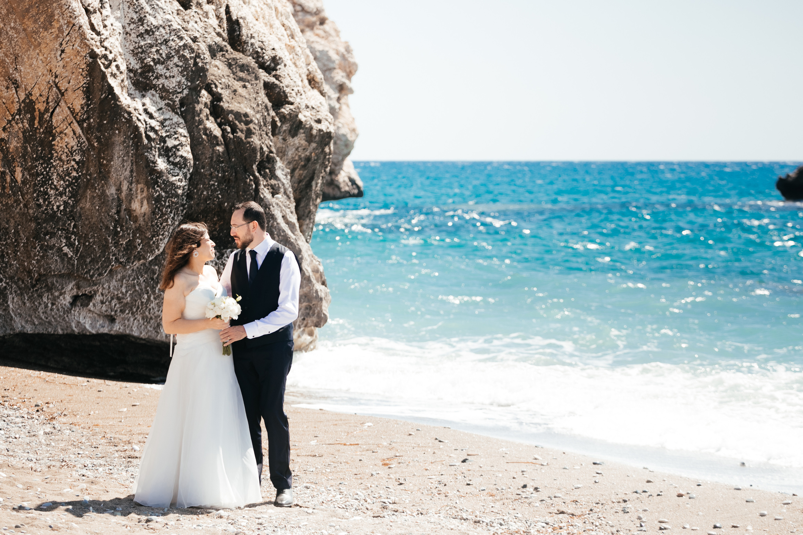 Свадебный фотограф камень Афродиты, Кипр