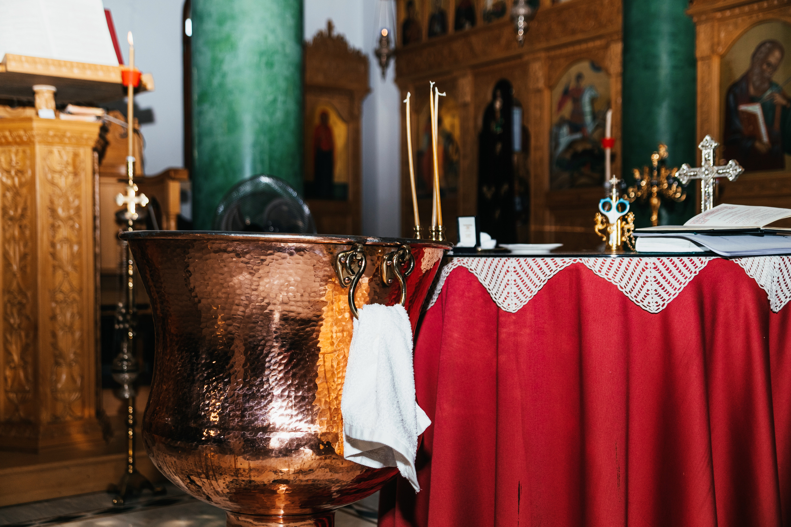 Фотограф на хрестини Тала, Кіпр