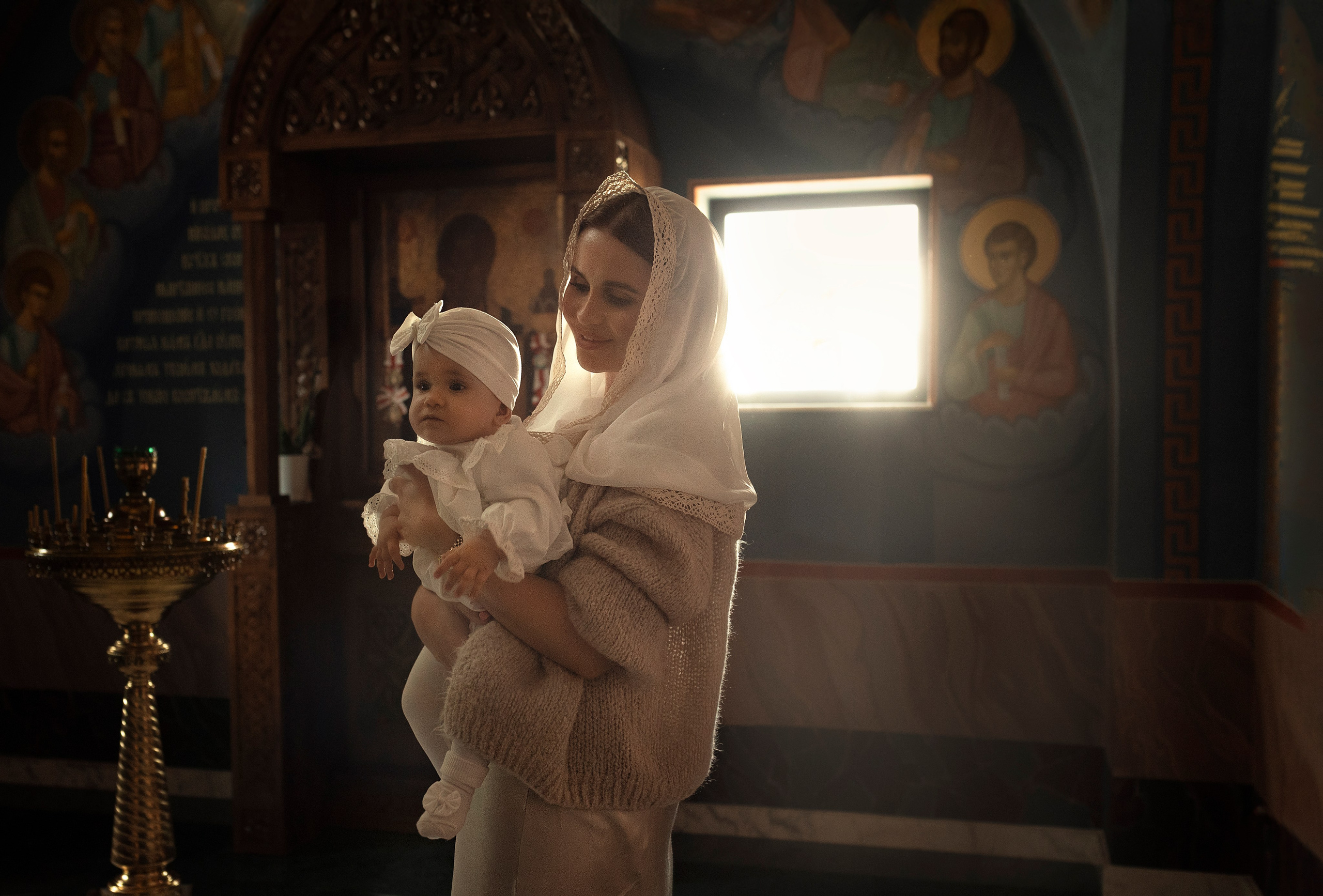 Крещение. Семейный и детский фотограф в Варшаве Мила Бобровская