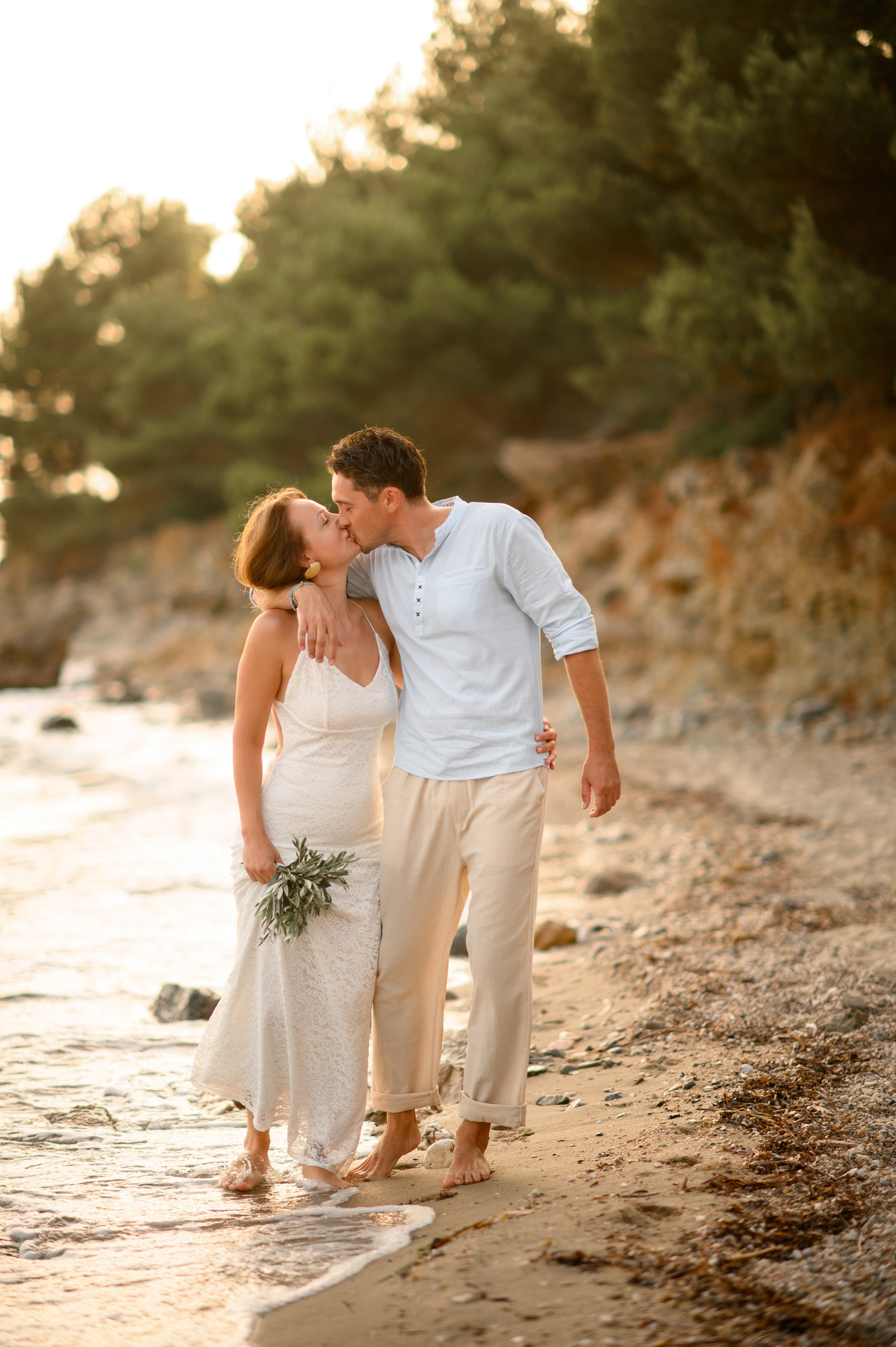 Elopement Beach Halkidiki. Семейная, детская, портретная и предметная фотосъемка в Салониках