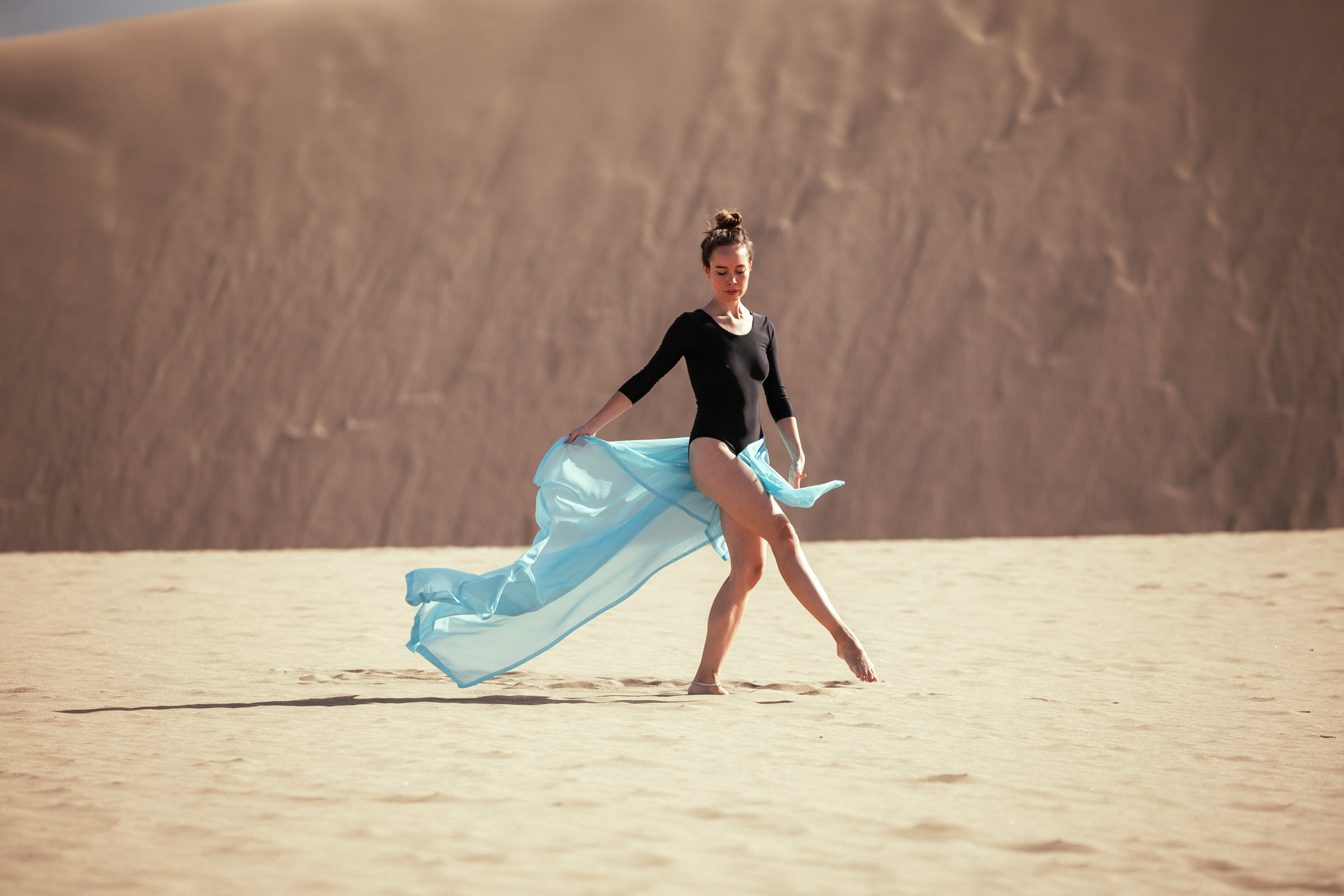 Nice Desert Maspalomas Walking and Vew in Dunas