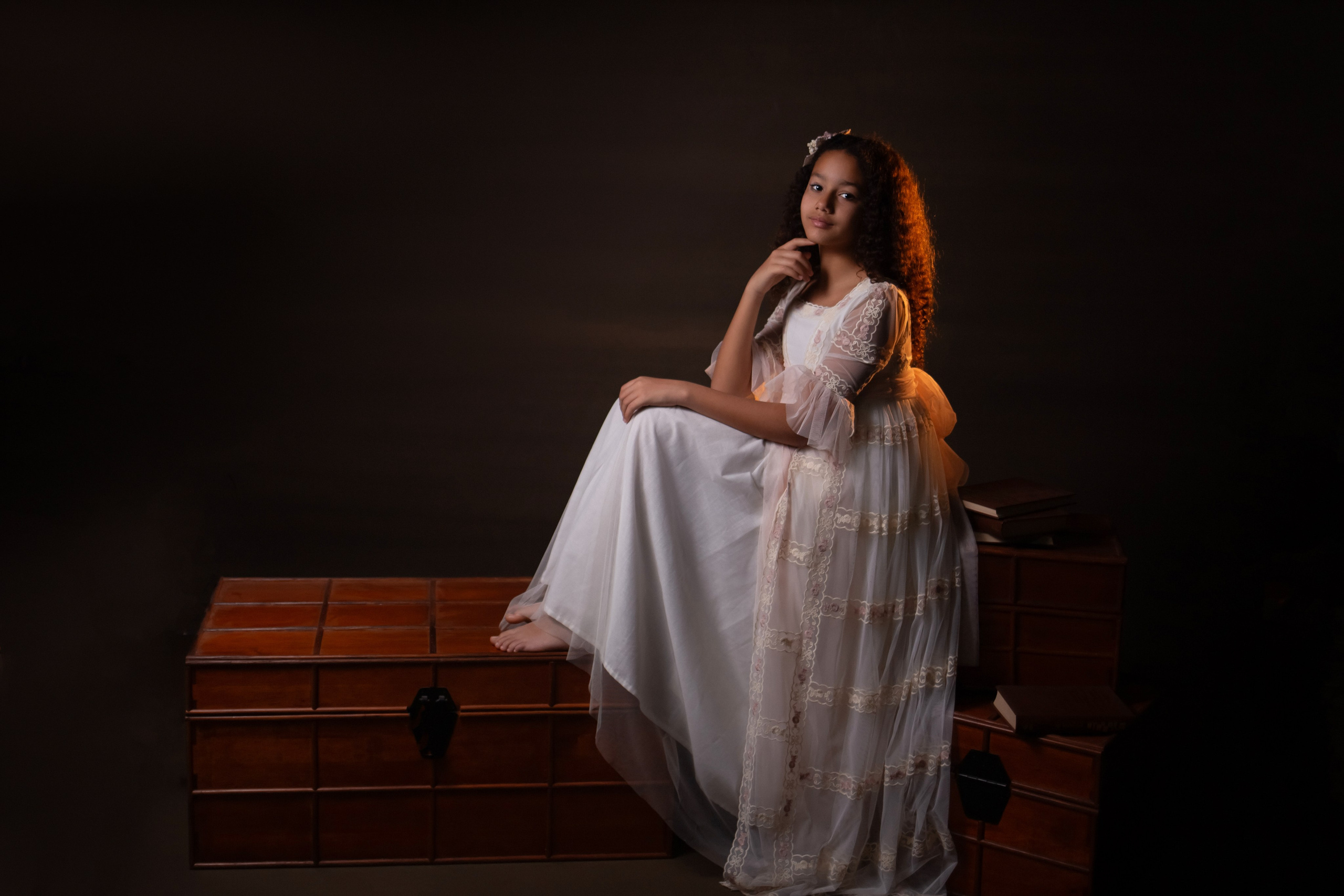 Comunión en el estudio. Fotógrafa profesional en España