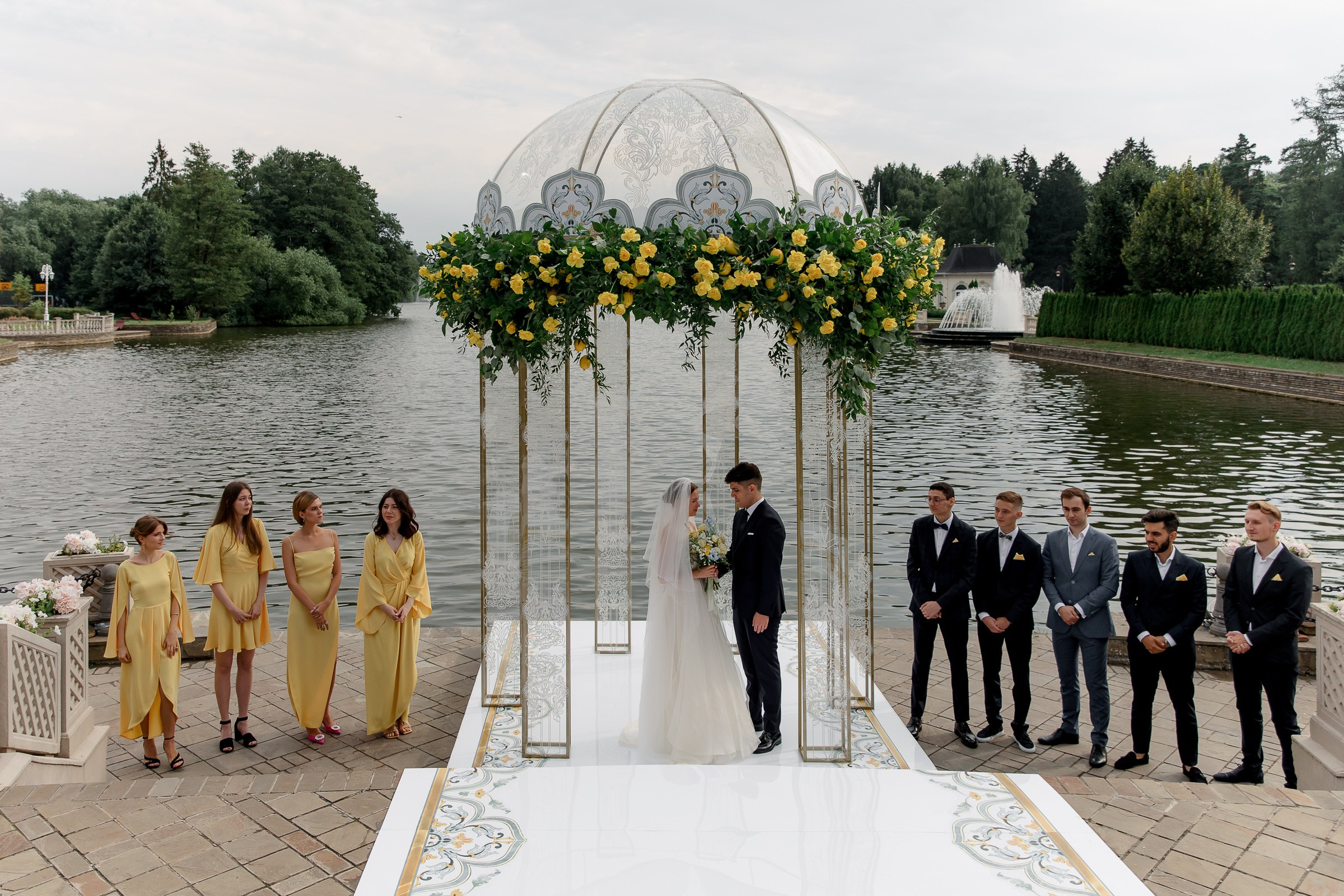 Ceremony, by Bude, Cornwall wedding photographer.