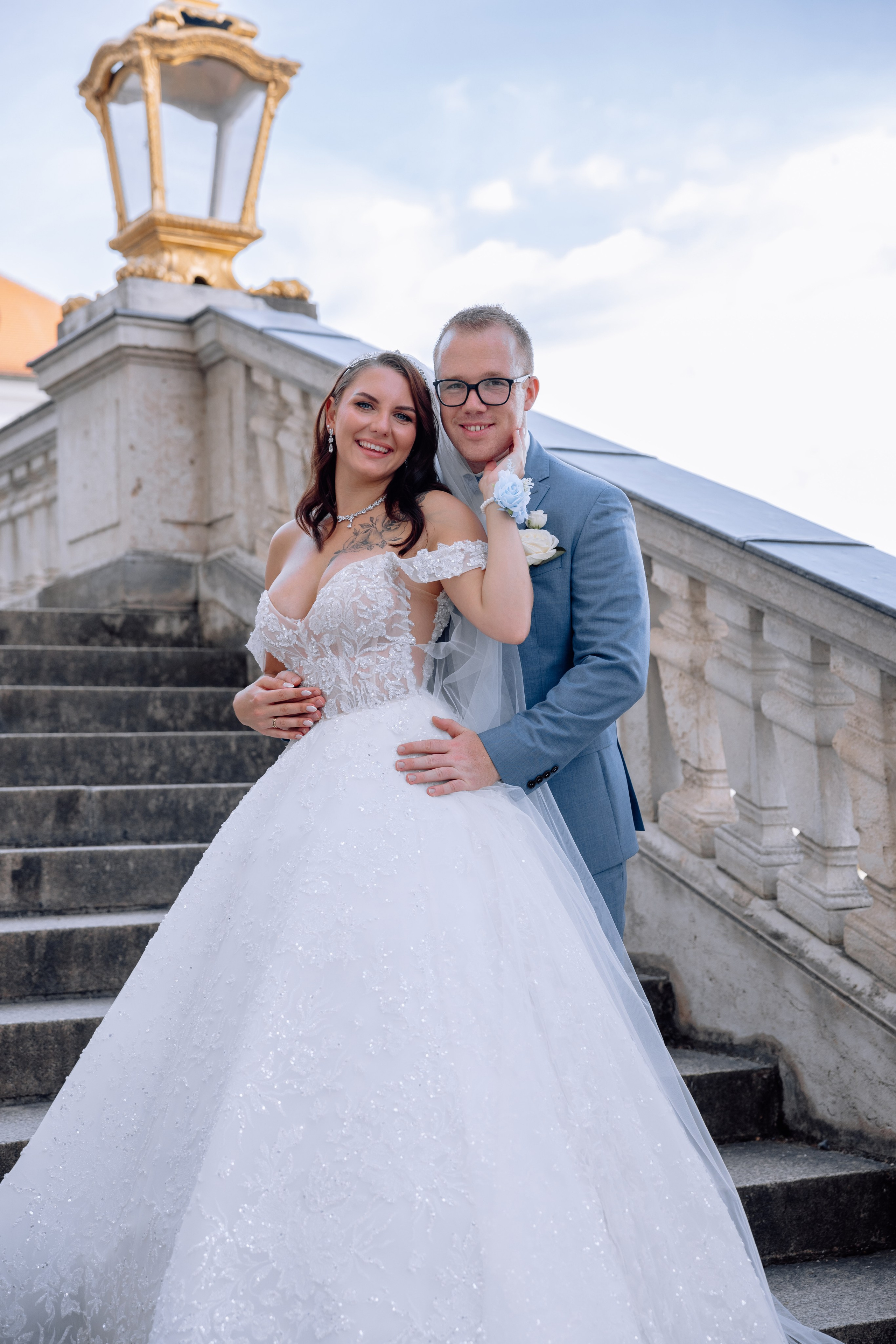Hochzeit im Schlosscafé im Palmenhaus & Schloss Nymphenburg. Hochzeitsfotograf München Taufe Familienfotograf Tanja Mauke