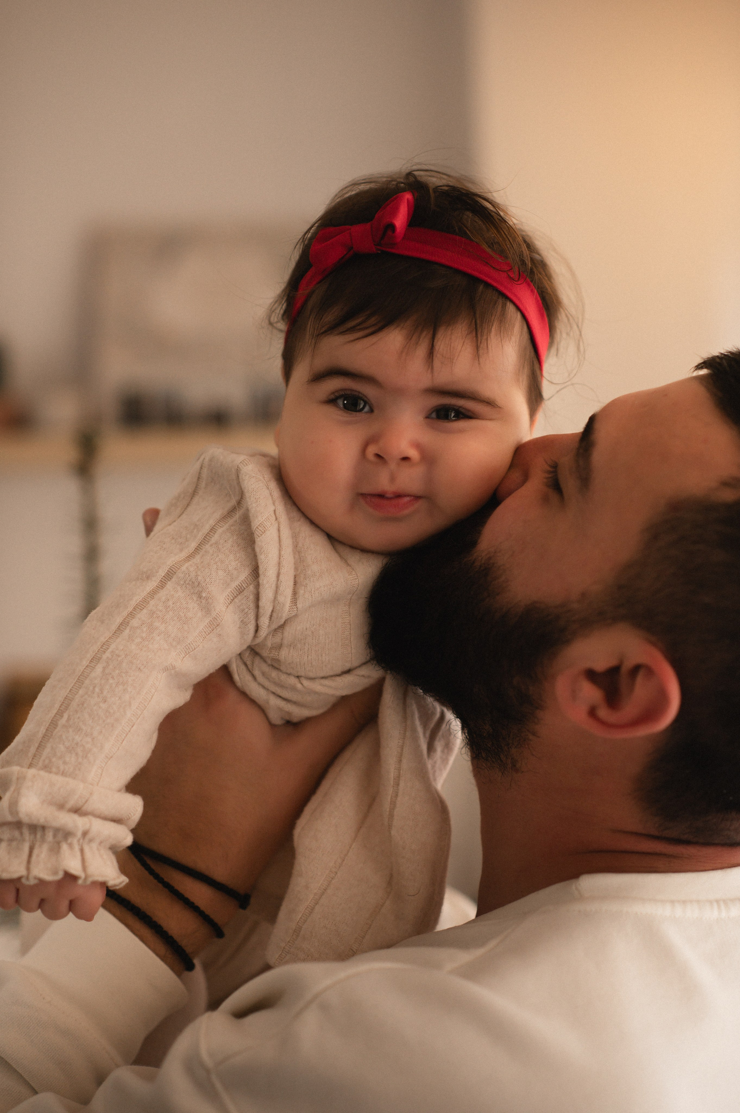 First Christmas. Family, children, portrait, and event photography in Thessaloniki