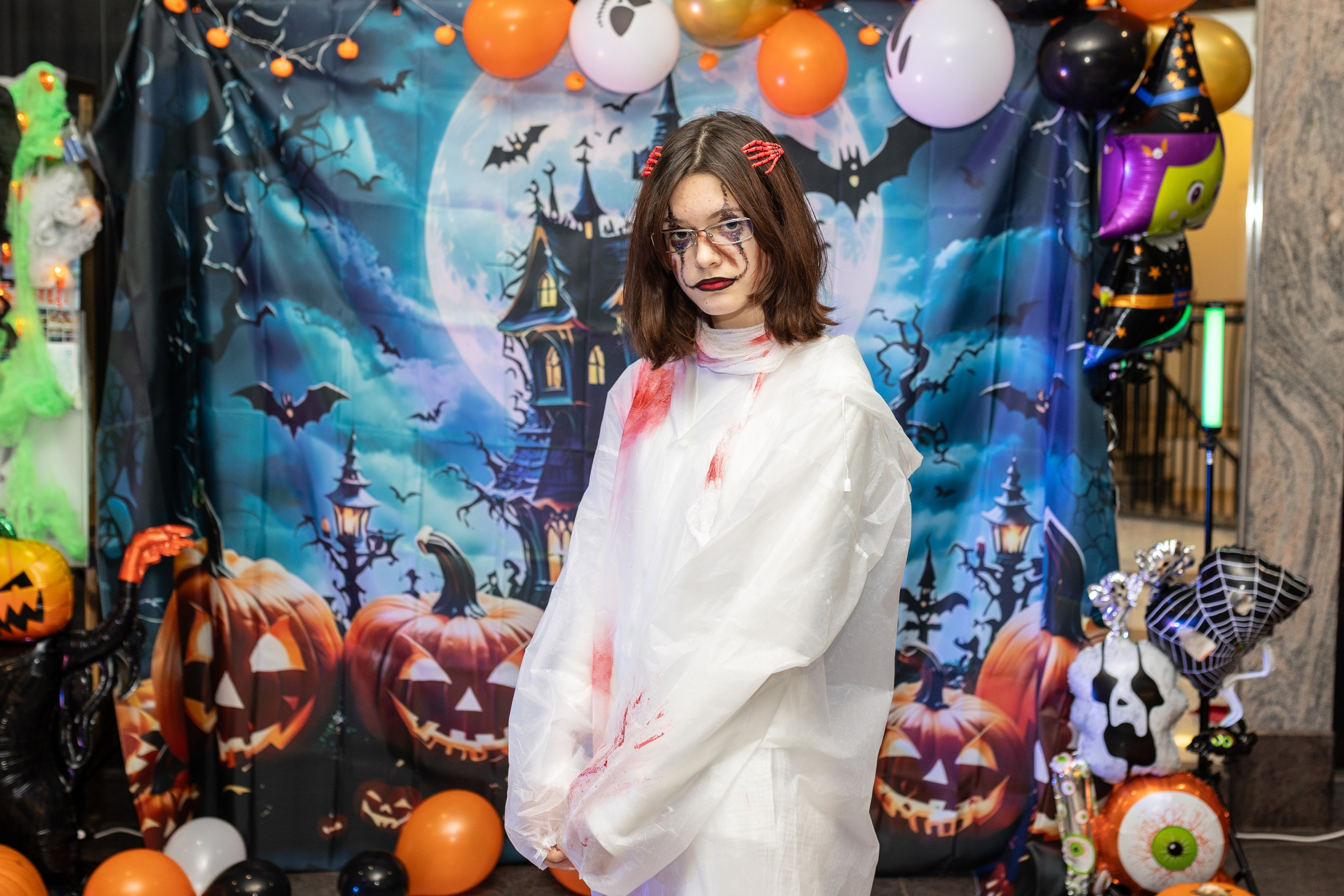 Leo dance studio Helloween 2025. Семейный и детский фотограф в Варшаве Мила Бобровская