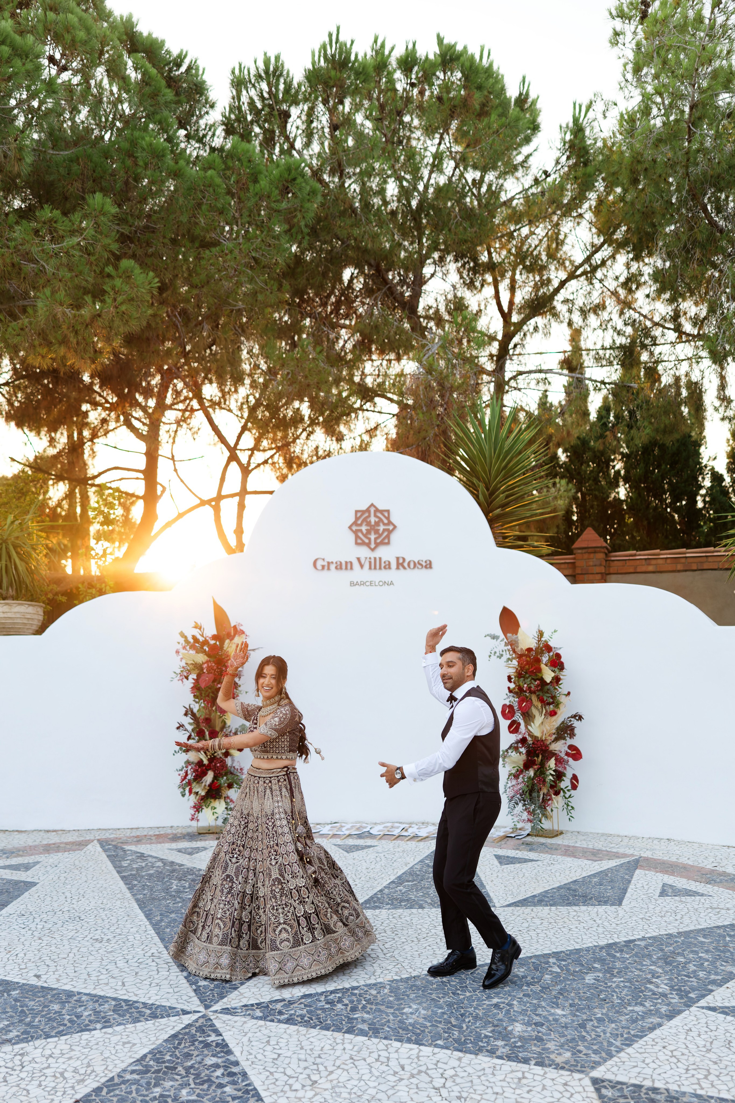 Indian wedding at Gran Villa Rosa, Barcelona, Spain Preview