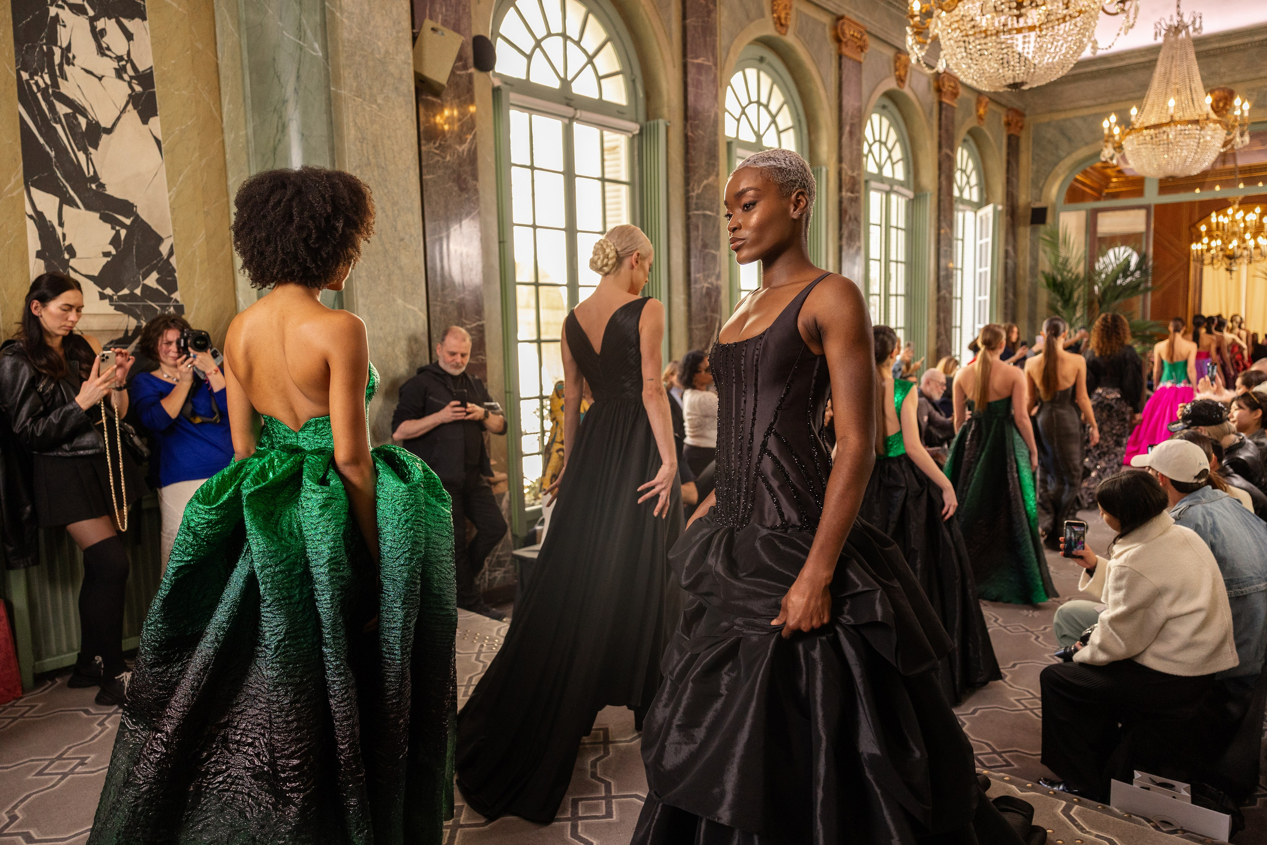 Paris fashion week. MATVEEVA STUDIO