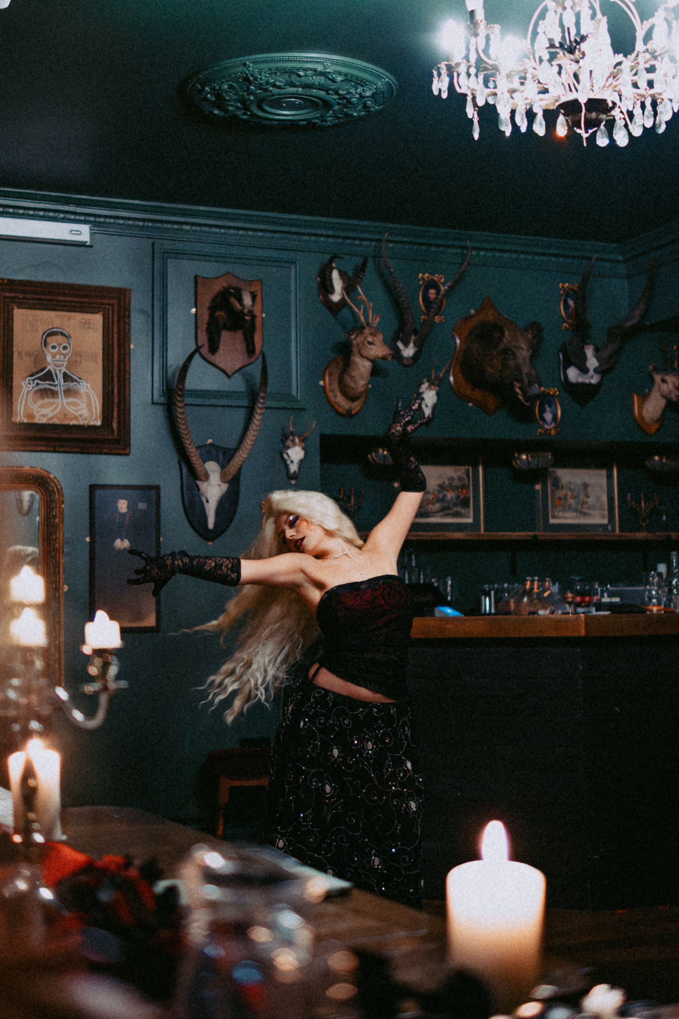 Vampire’s Dinner — Halloween Event Photography for “Gathered Realms”. Moth & Moss Photography