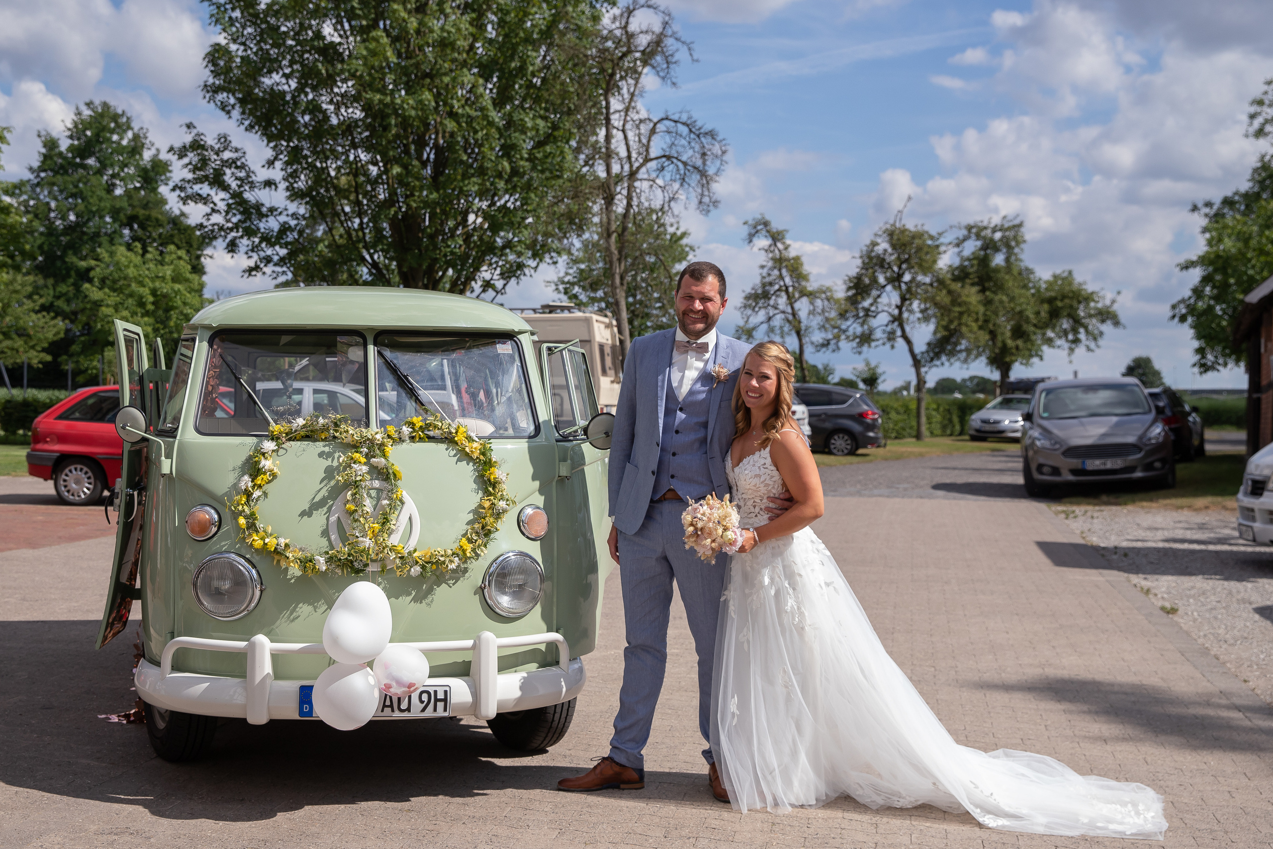 Tina & Fabian. Familien und Hochzeitfotograf in Molbergen, Cloppenburg, Münsterland