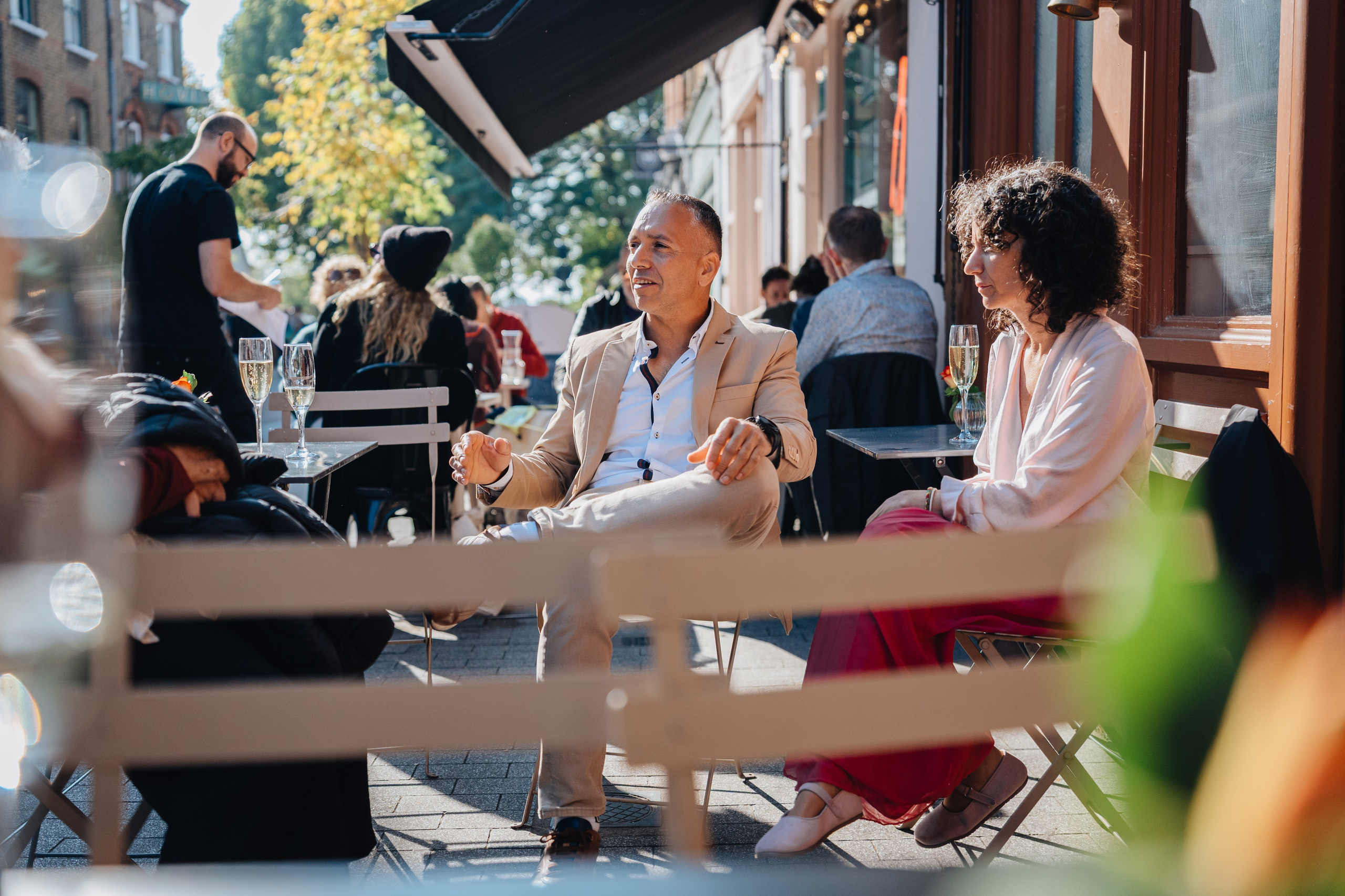 Irene and Juan. Wedding and family photographer in London