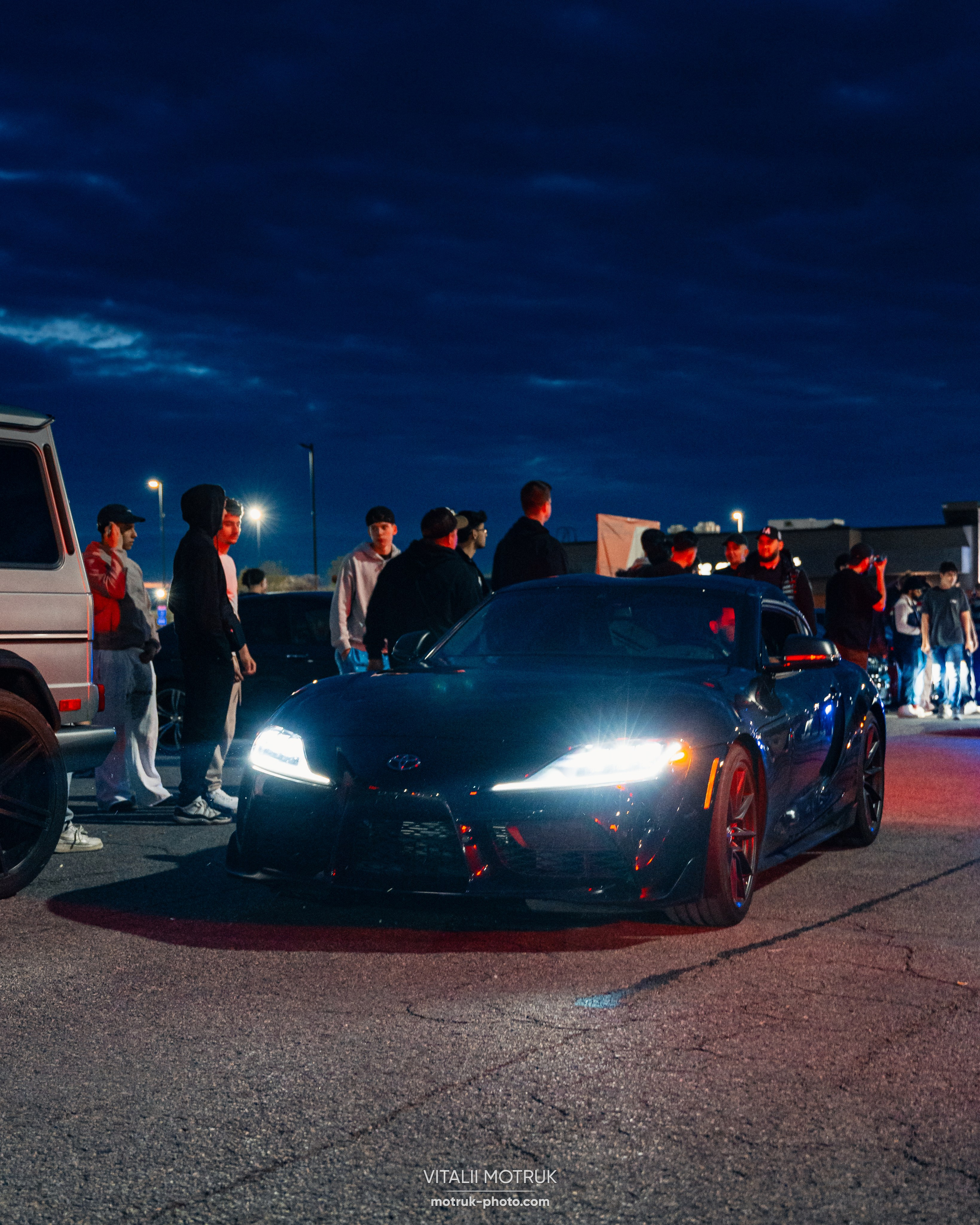 Car meet: 514 bimmers. Photographe de voitures à Paris — Vitalii Motruk