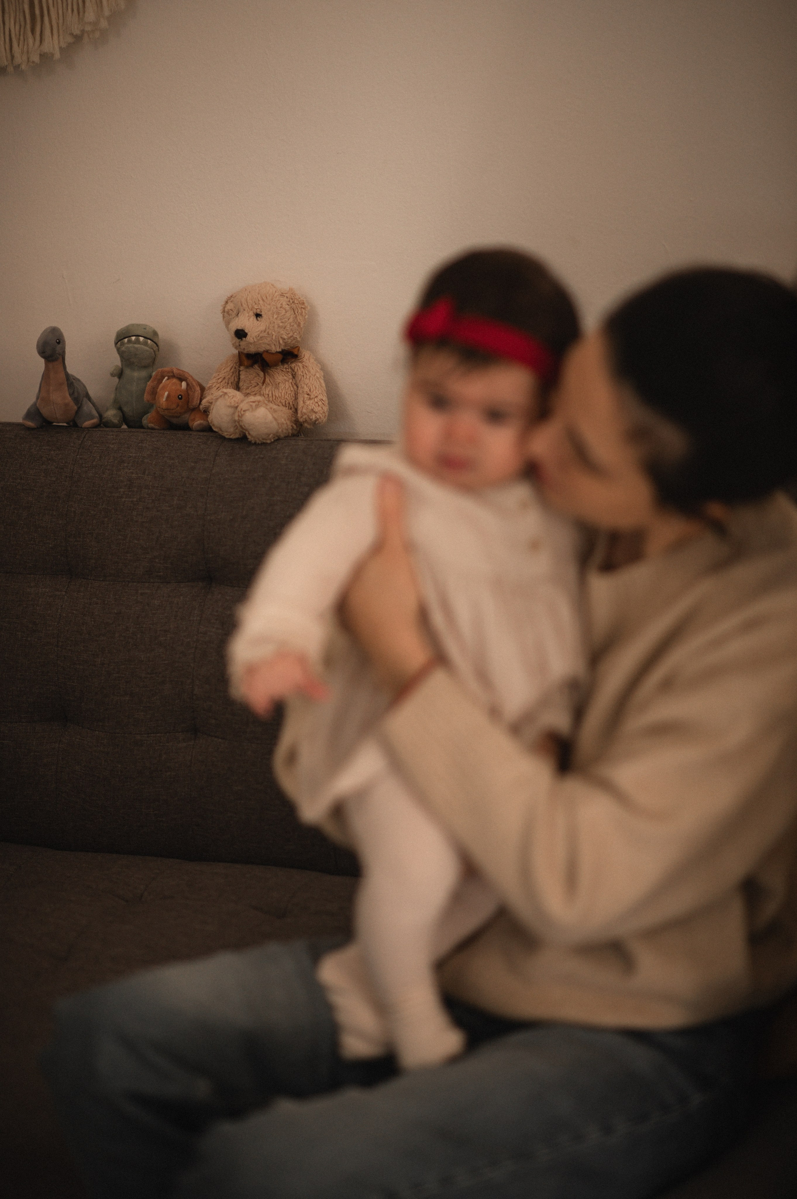 First Christmas. Family, children, portrait, and event photography in Thessaloniki