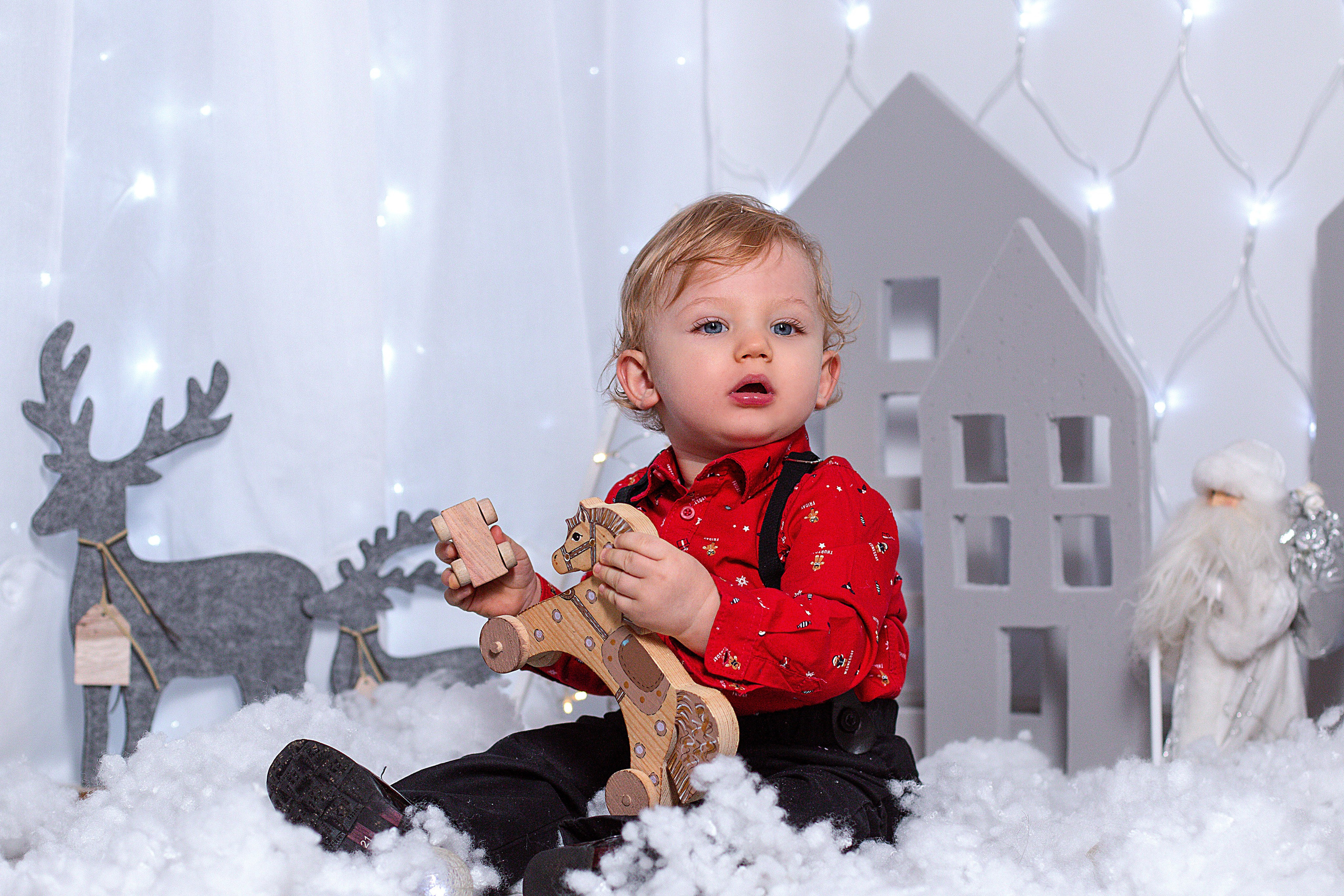 Новый год в студии. Детский и семейный фотограф в г. Бельцы