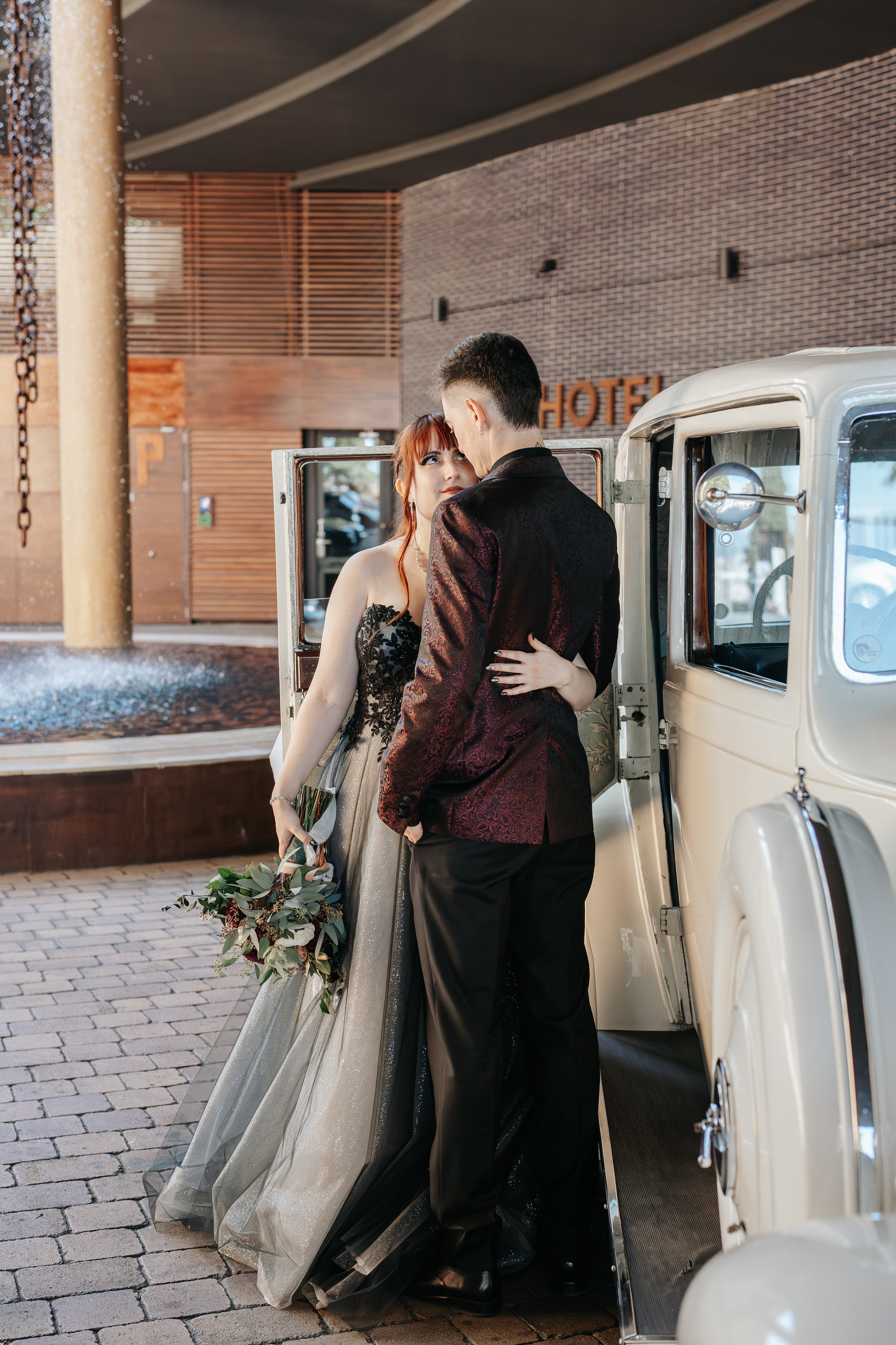 Alicia+Ruben, 04.10.2025, Ayuntamiento de Barcelona, Hotel Miramar. Fotógrafa de bodas en Cataluña