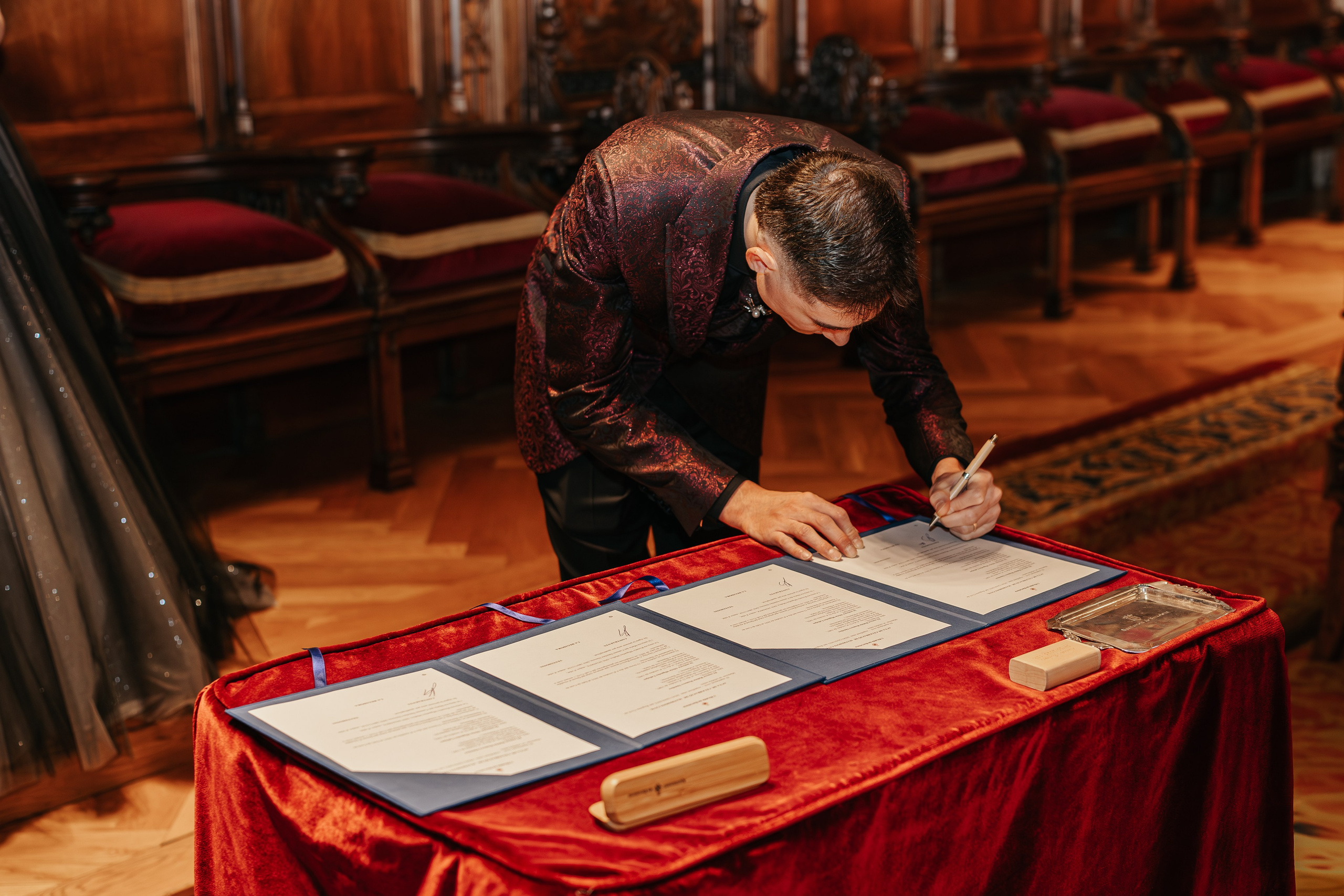 Alicia+Ruben, 04.10.2025, Ayuntamiento de Barcelona, Hotel Miramar. Fotógrafa de bodas en Cataluña