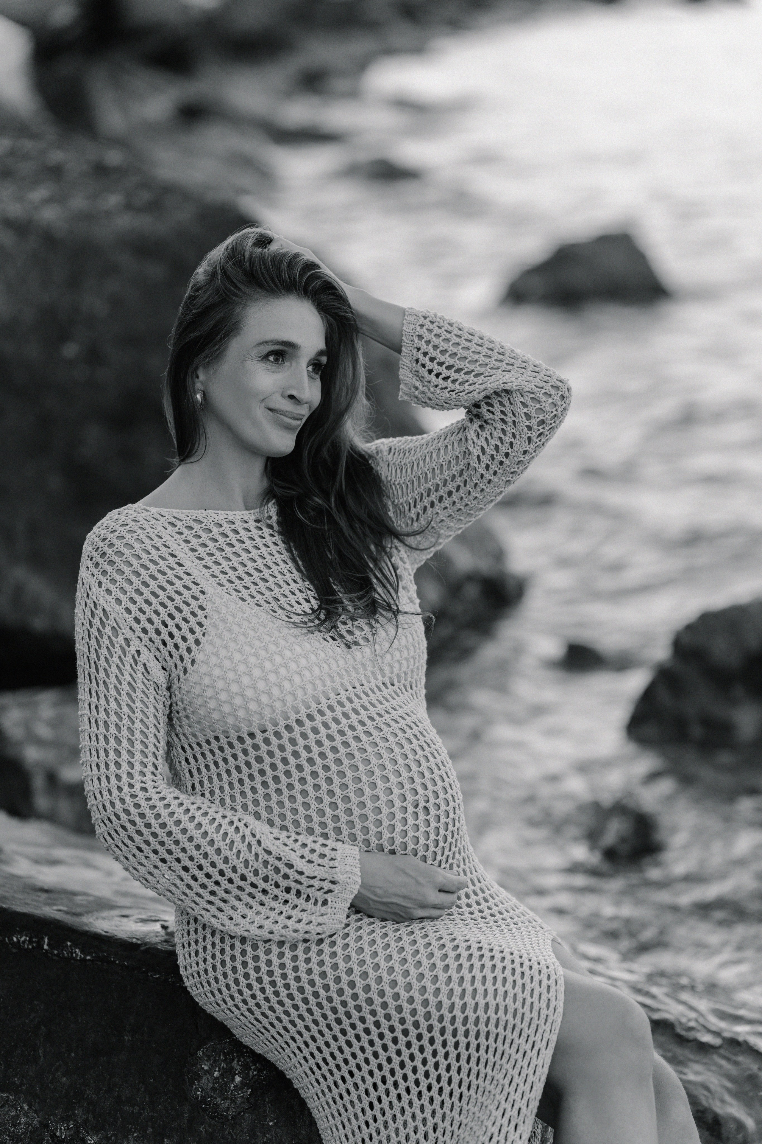 In dolce attesa. Fotografa Rimini