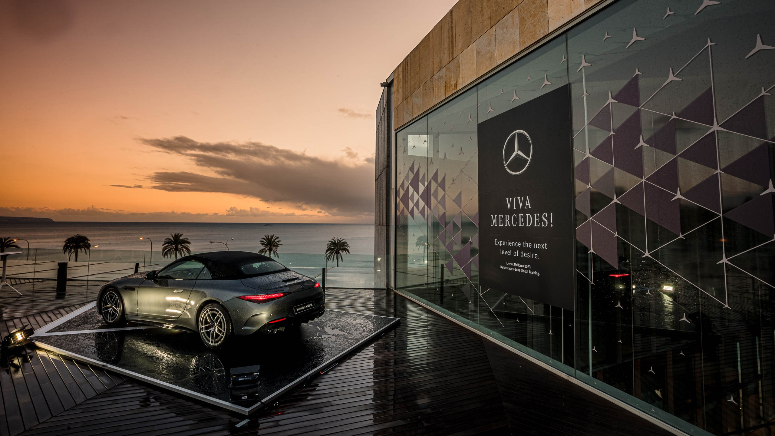 Mercedes Benz Global Car Presentation at Palau de Congresos in Mallorca