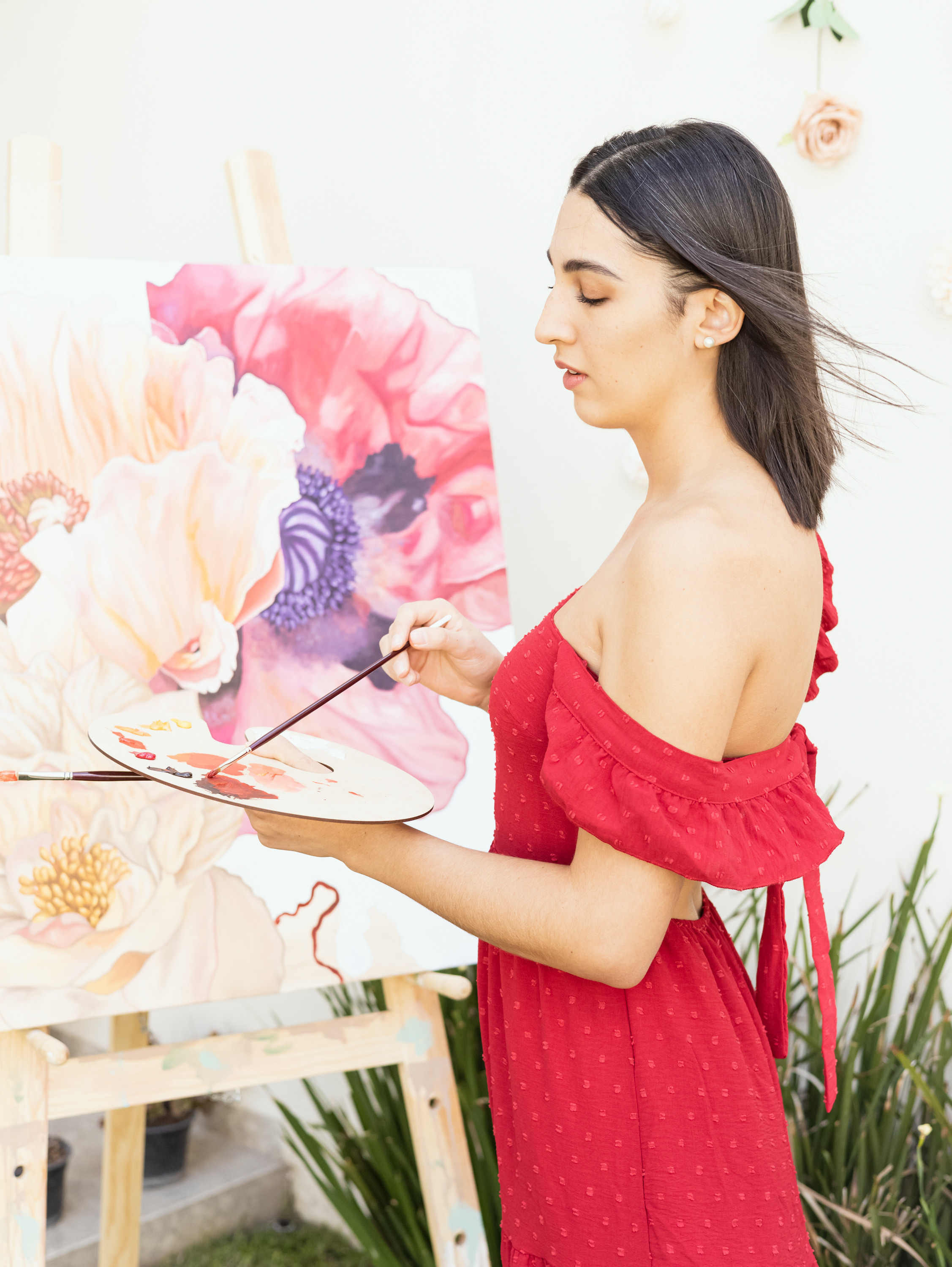 Artist Studio. Lifestyle a rodinná fotografka v Pisku Oxana Telupilova