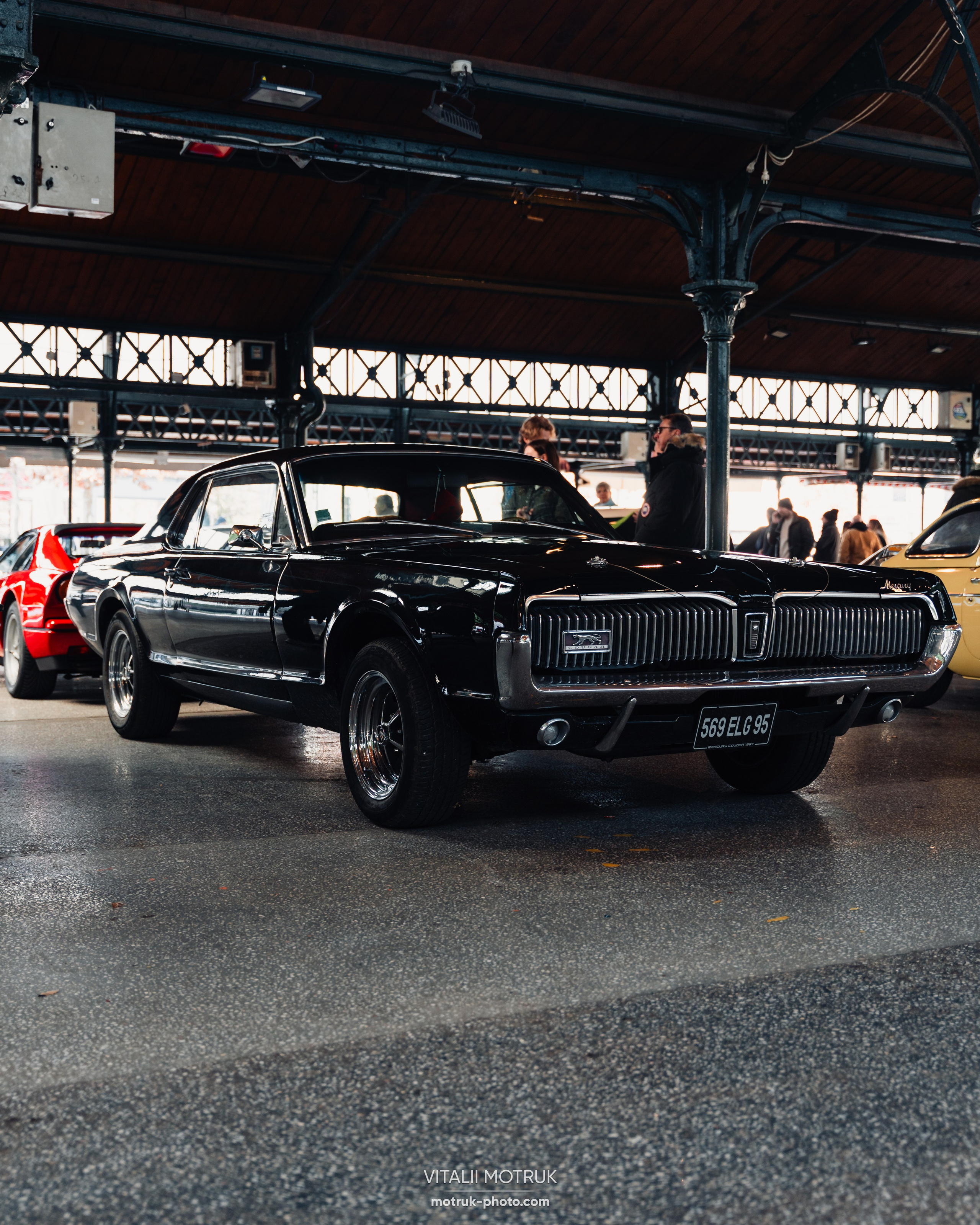 Rassemblement Colombes 16 fevrier 2025. Photographe de voitures à Paris — Vitalii Motruk