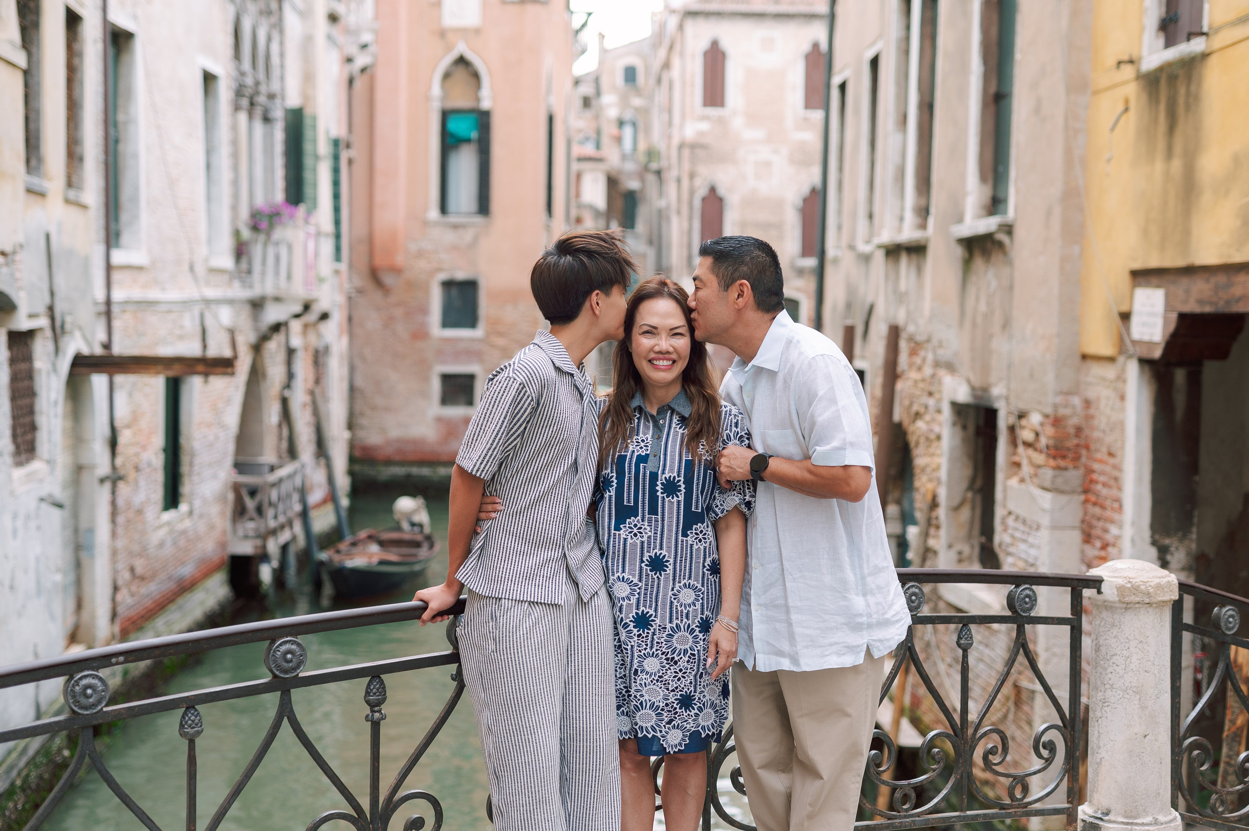 Jennifer, Tim and Jayden. Photographer in Venice Anna Terzi
