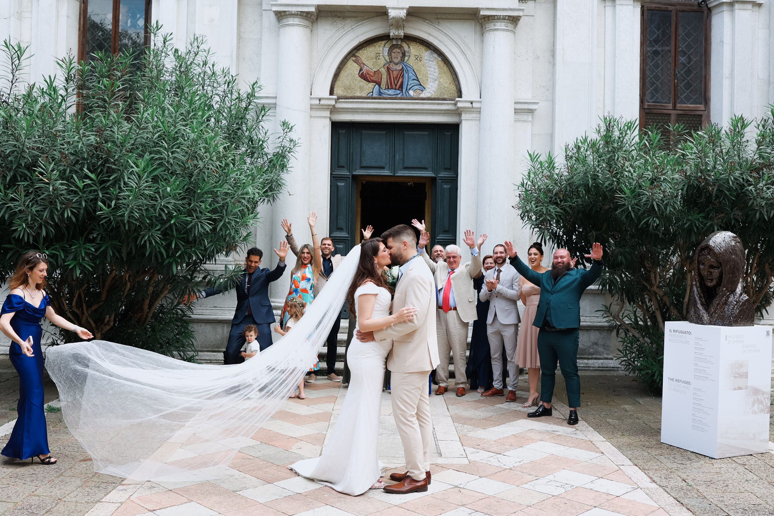Greek wedding in Venice 