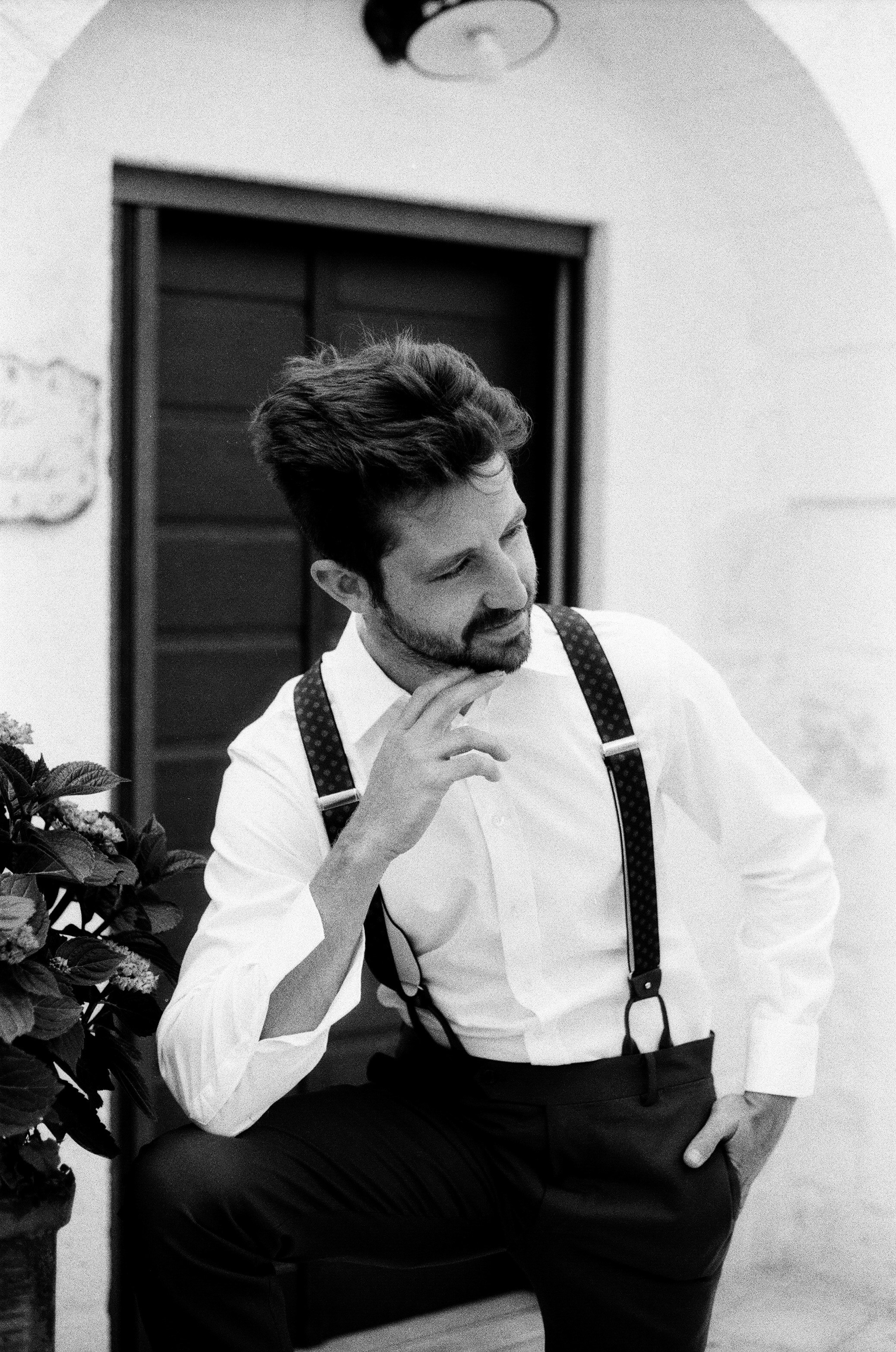 Stephanie & Christian film photos. Wedding photographer Italy