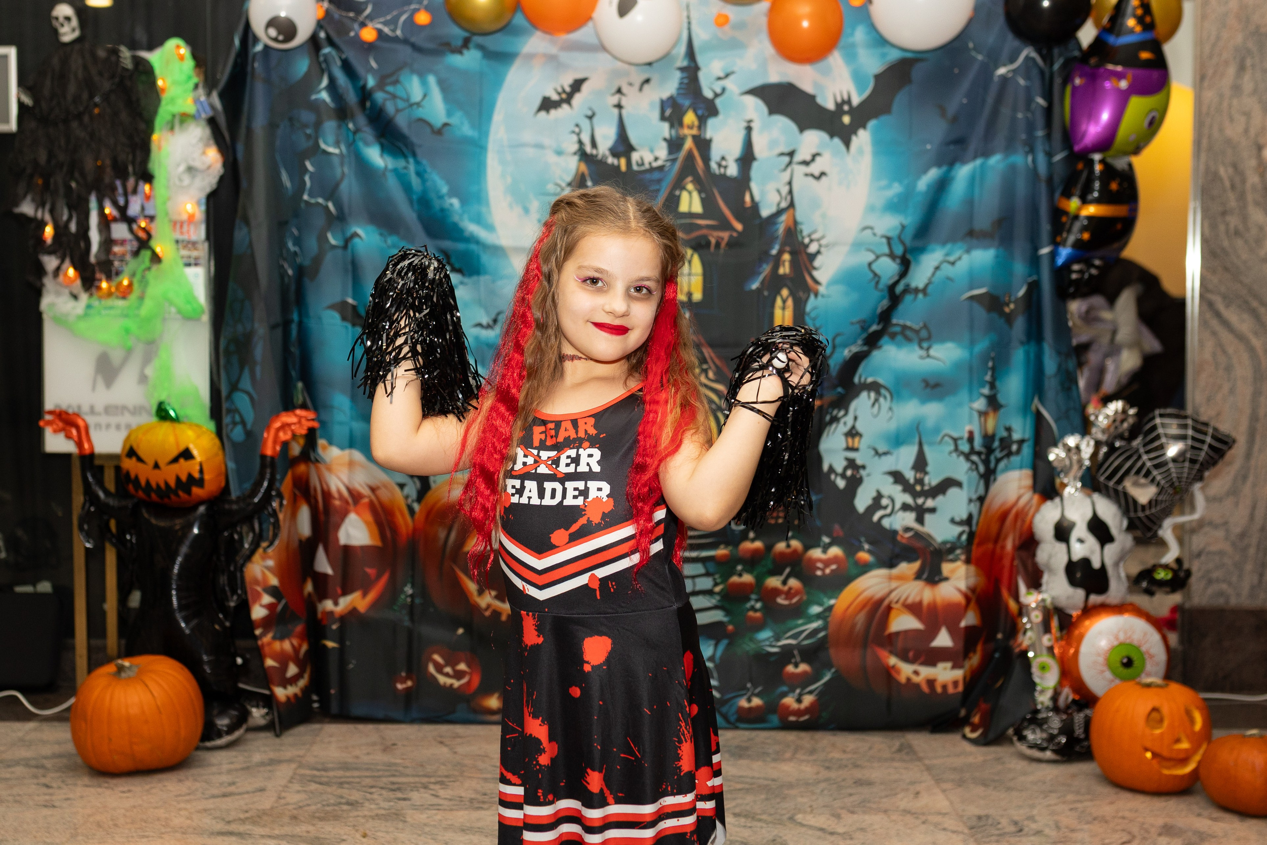 Leo dance studio Helloween 2025. Семейный и детский фотограф в Варшаве Мила Бобровская