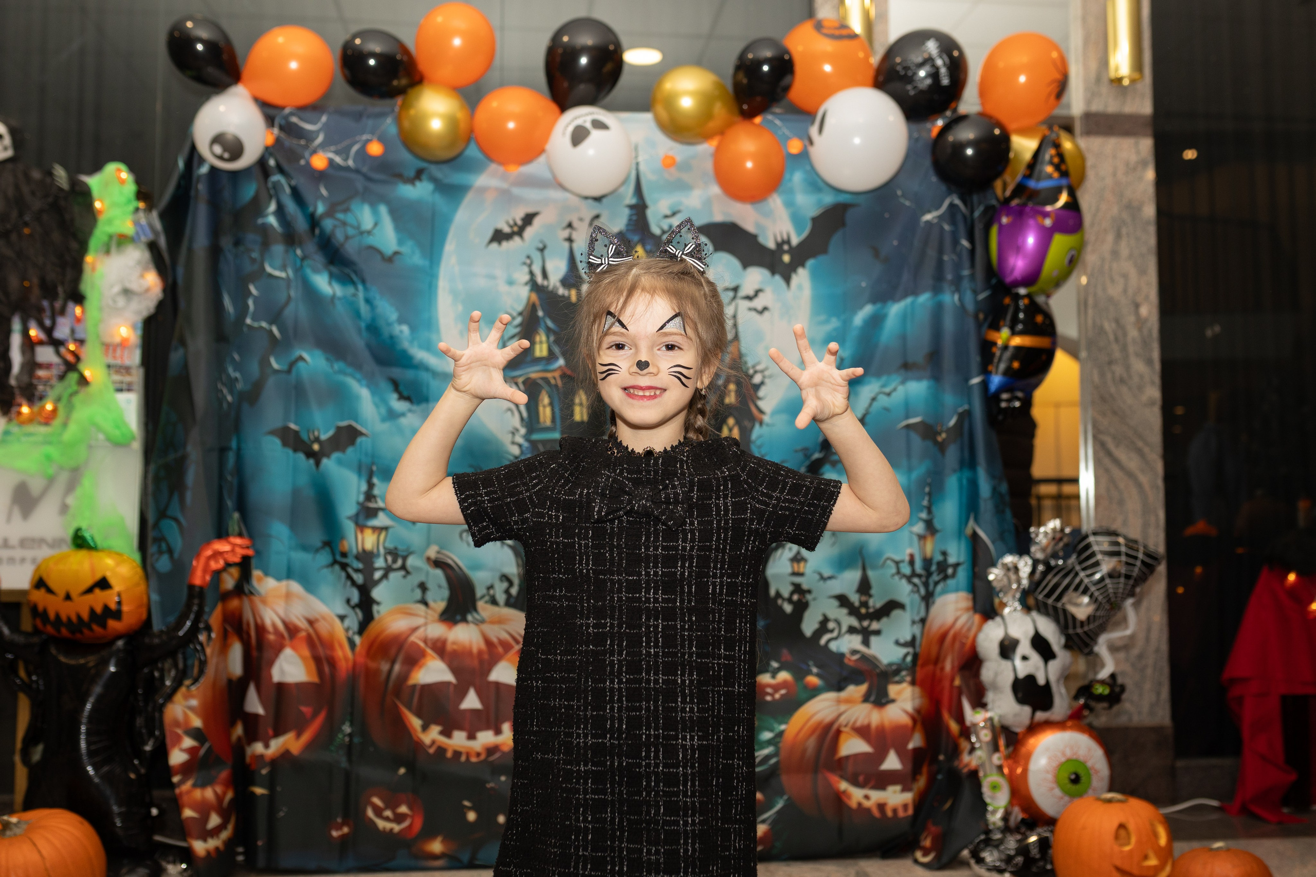 Leo dance studio Helloween 2025. Семейный и детский фотограф в Варшаве Мила Бобровская