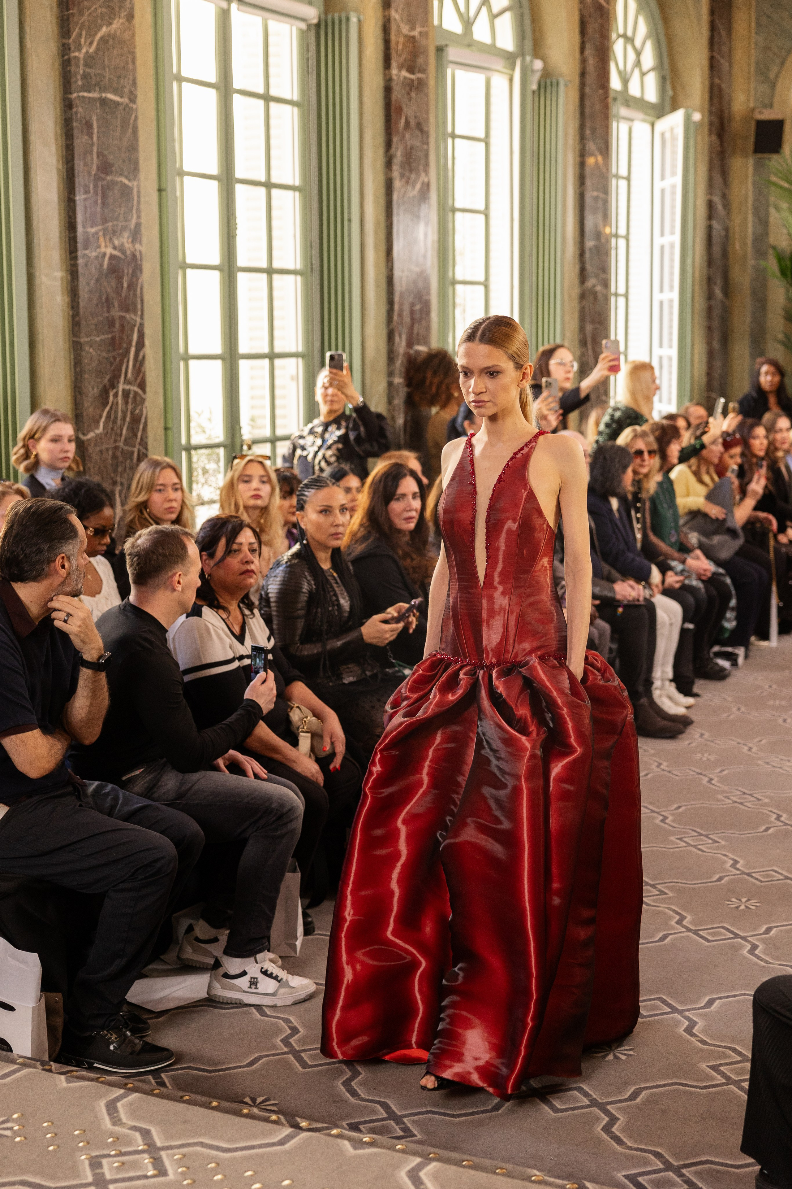 Paris fashion week. MATVEEVA STUDIO