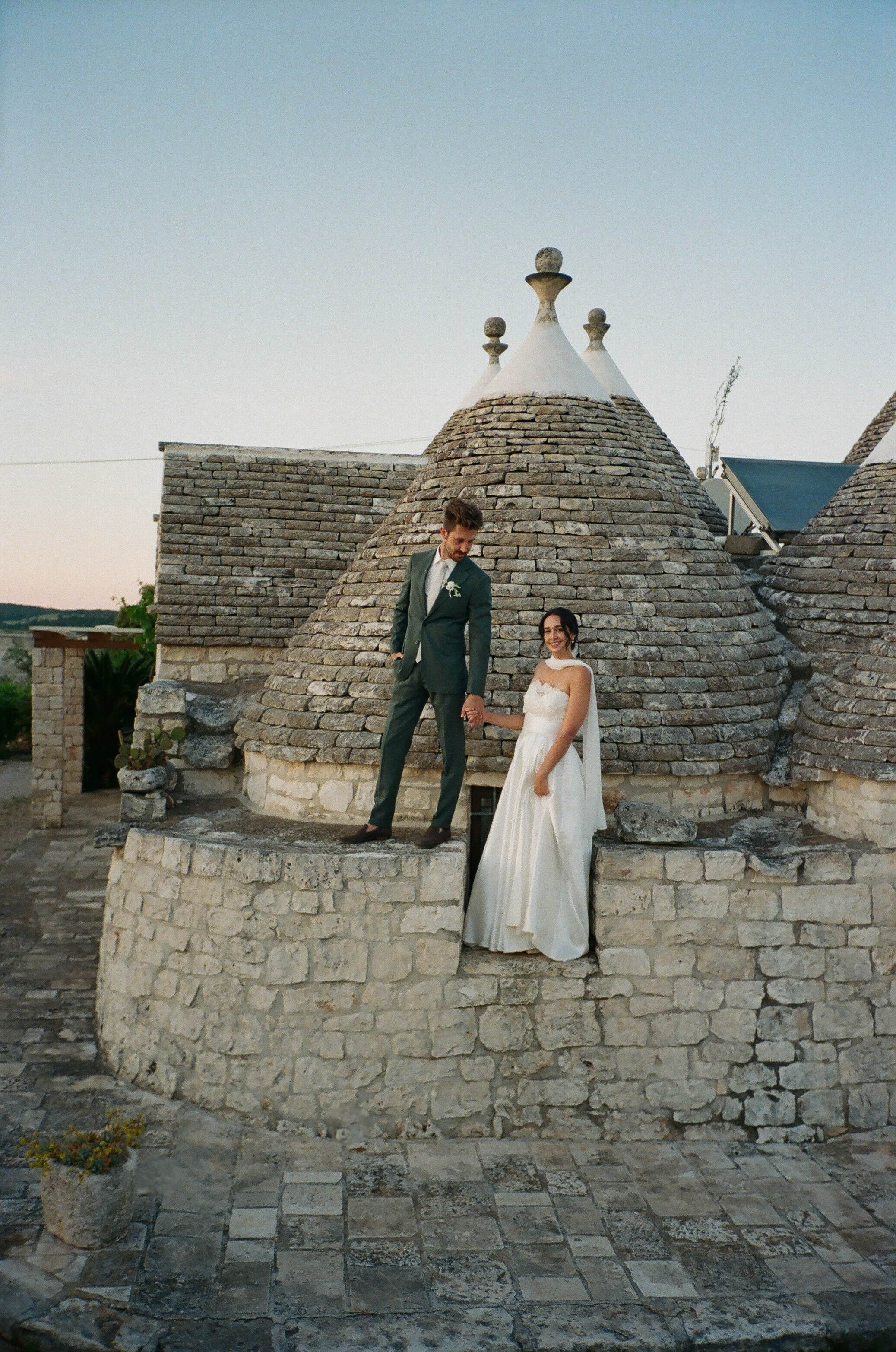 Stephanie & Christian film photos. Wedding photographer Italy