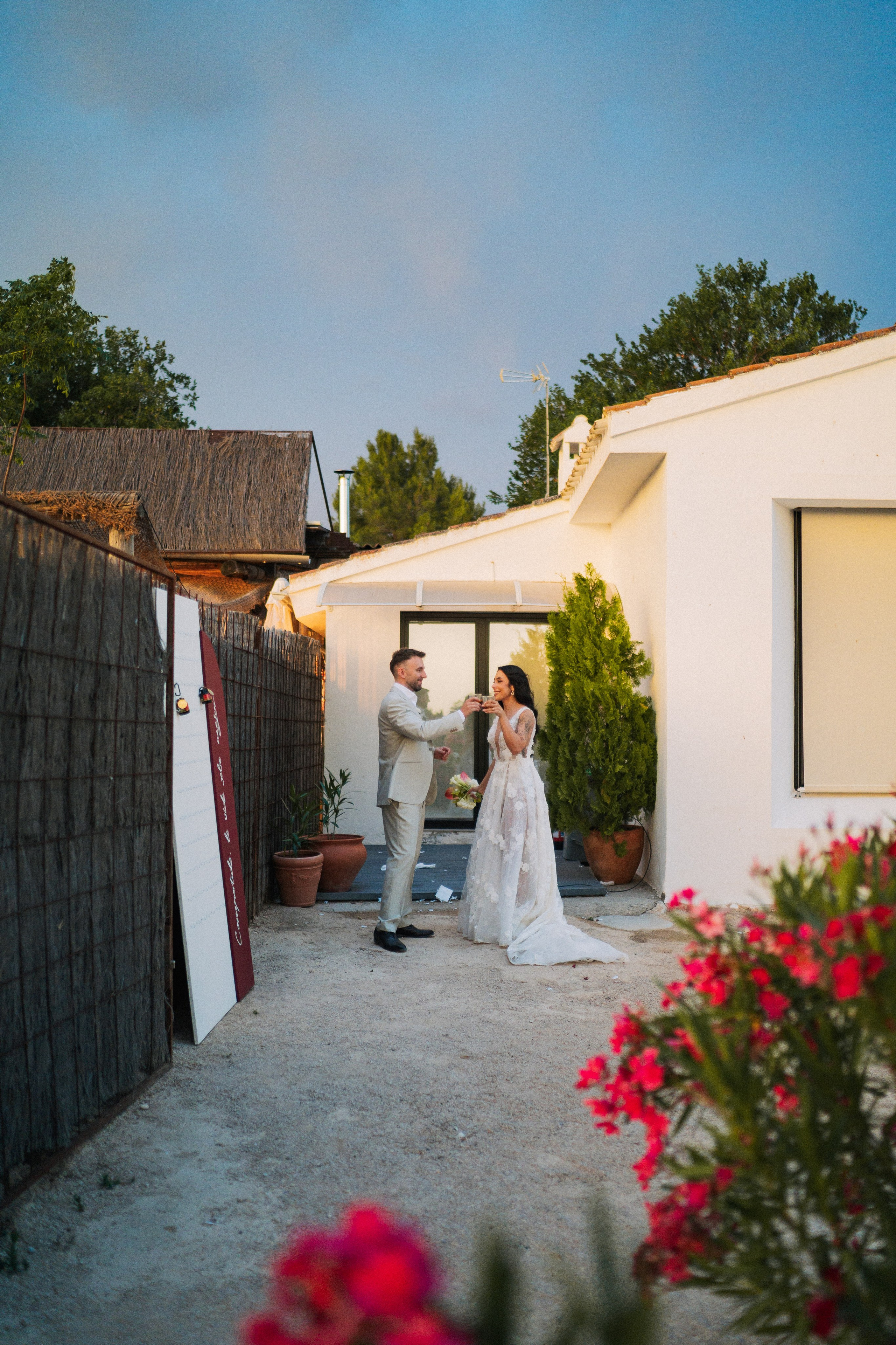Nerea y Samuel. Christian García