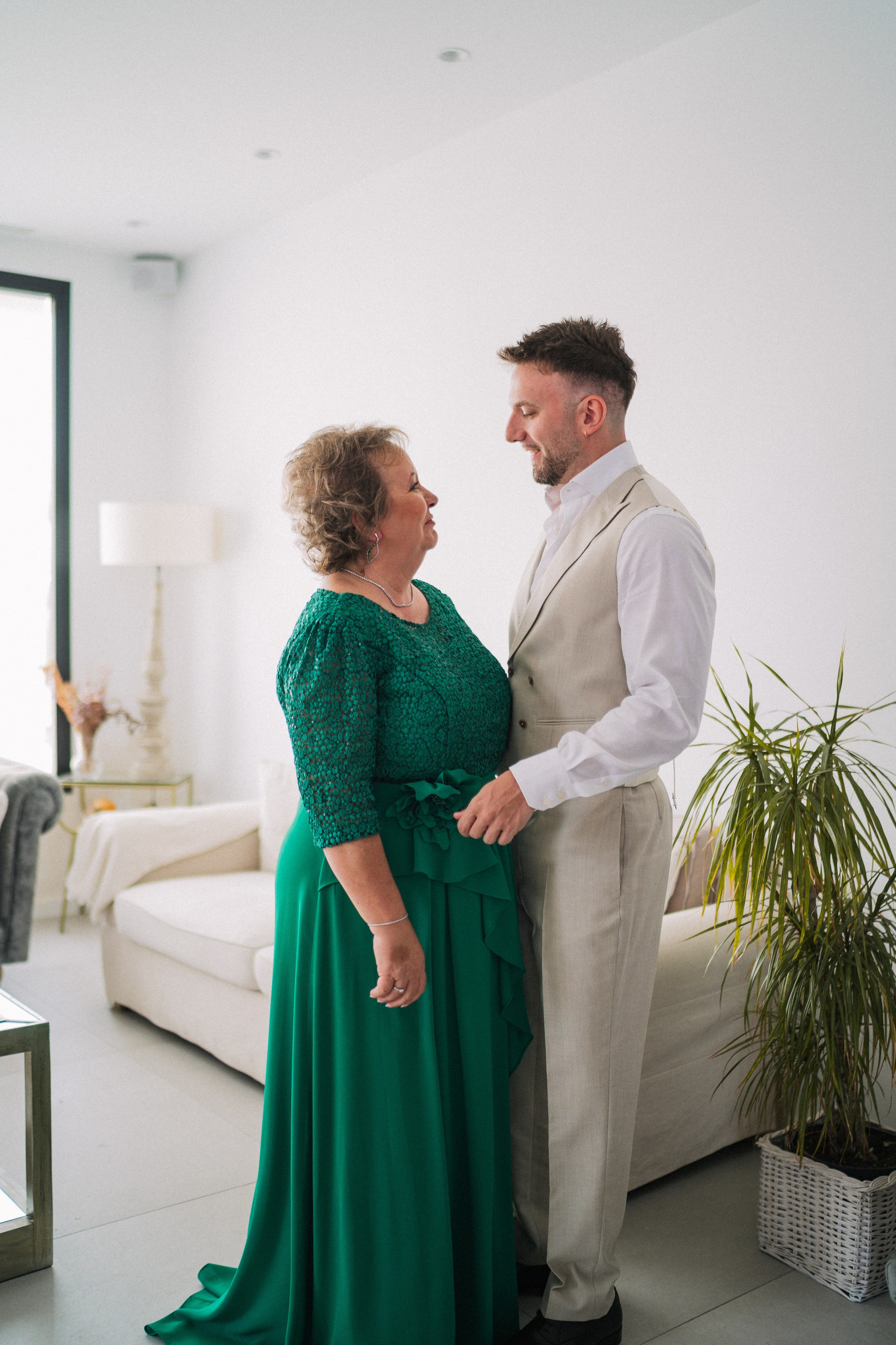 Nerea y Samuel. Christian García