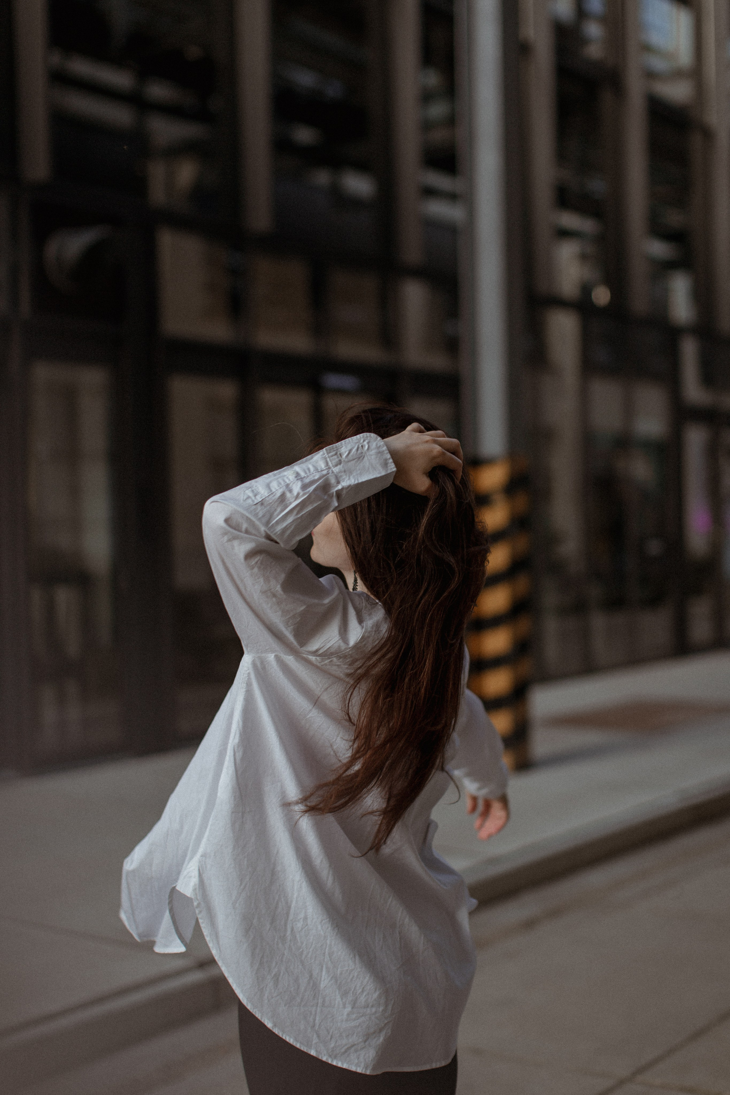 Oksana. The 1st photoshoot in life. True self