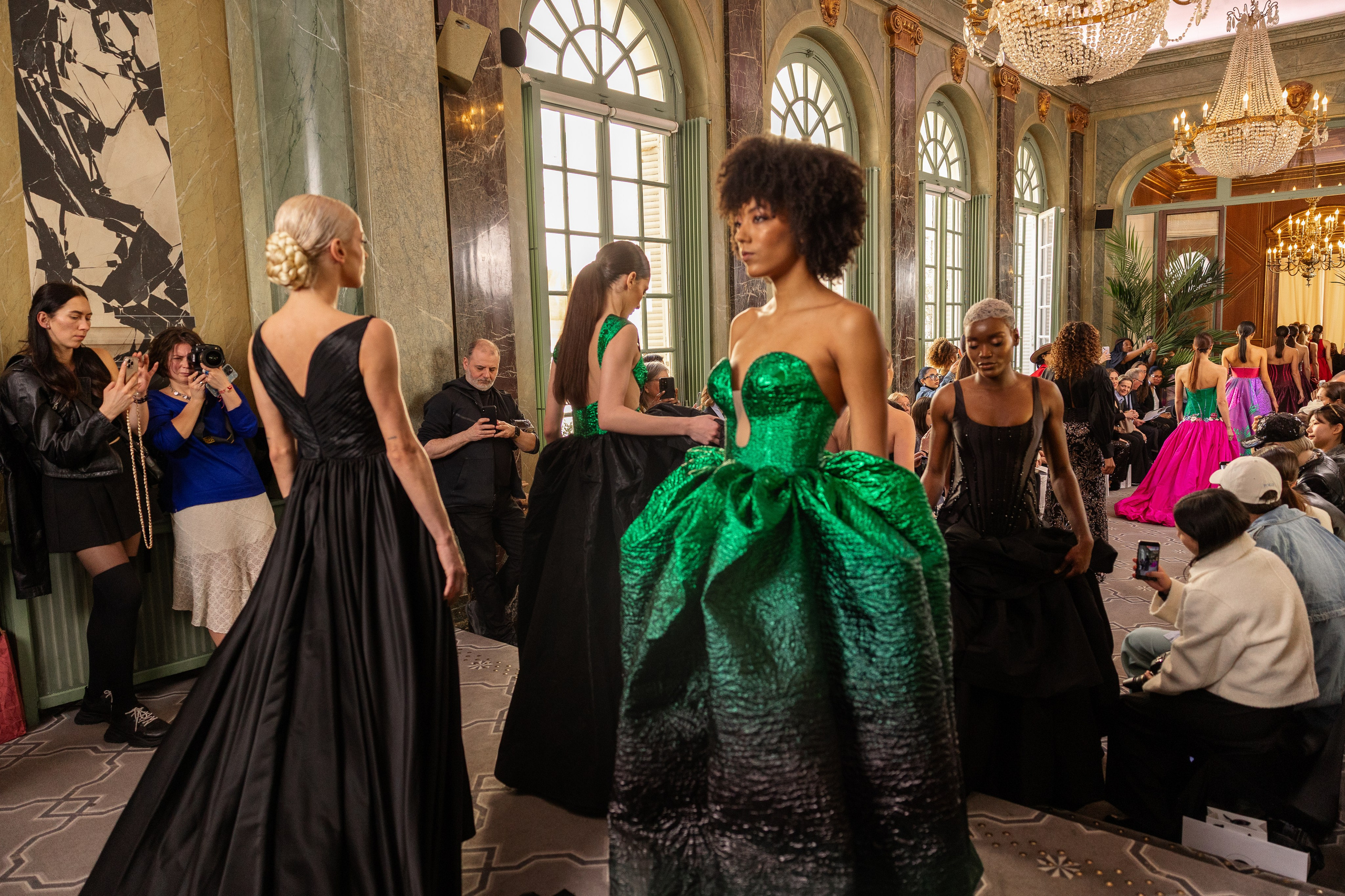 Paris fashion week. MATVEEVA STUDIO