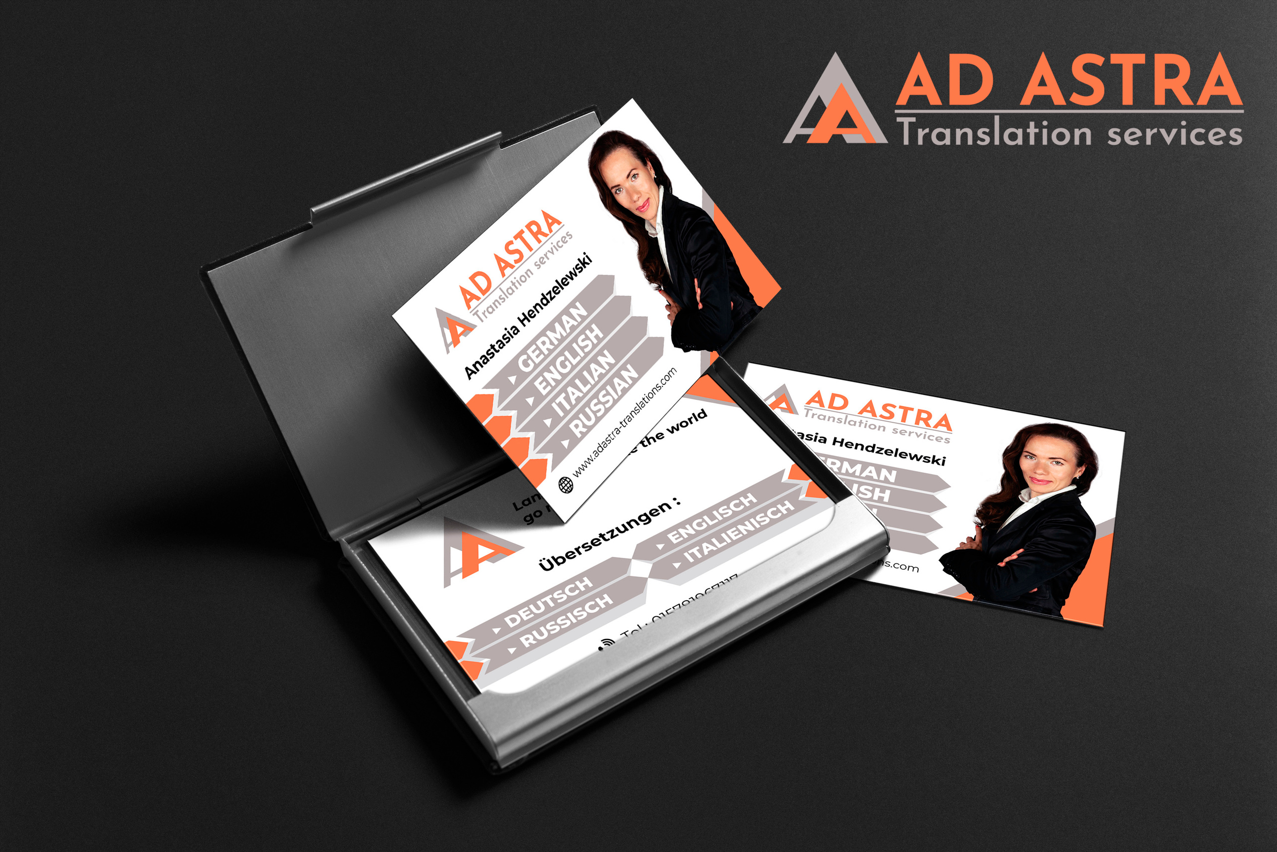 Визитки. Рекламное агентство в Германии