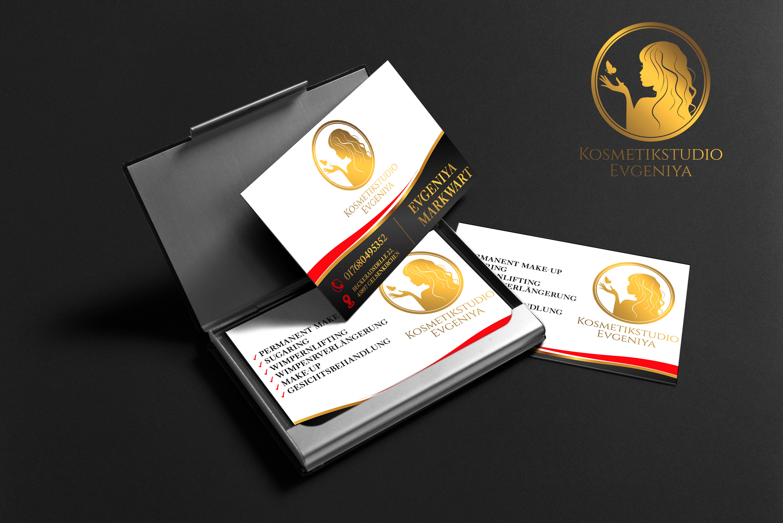 Визитки. Рекламное агентство в Германии