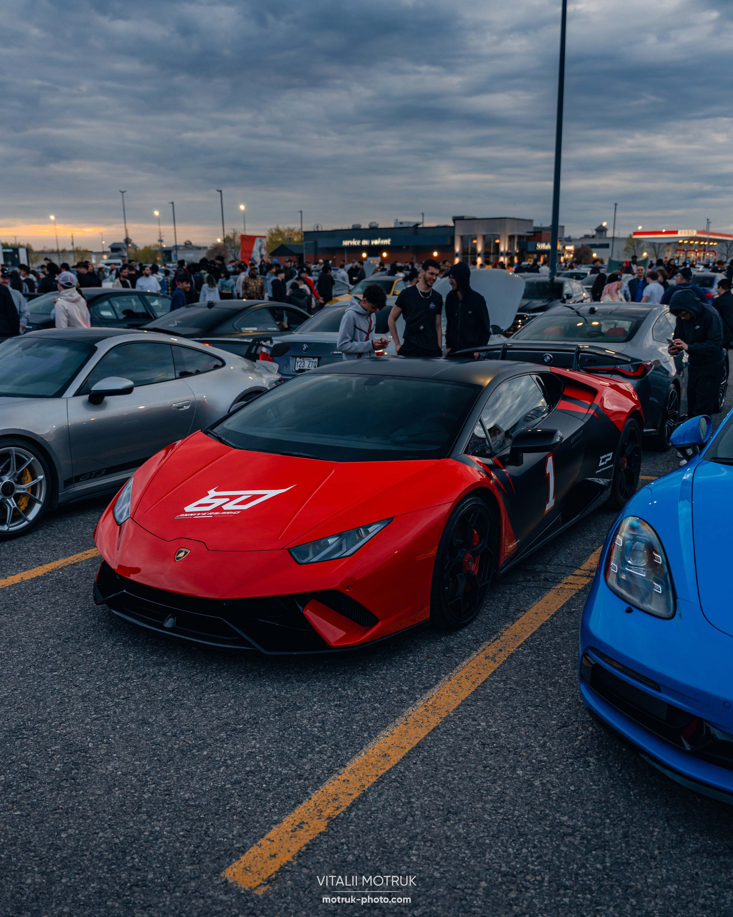 Car meet: 514 bimmers. Photographe de voitures à Paris — Vitalii Motruk