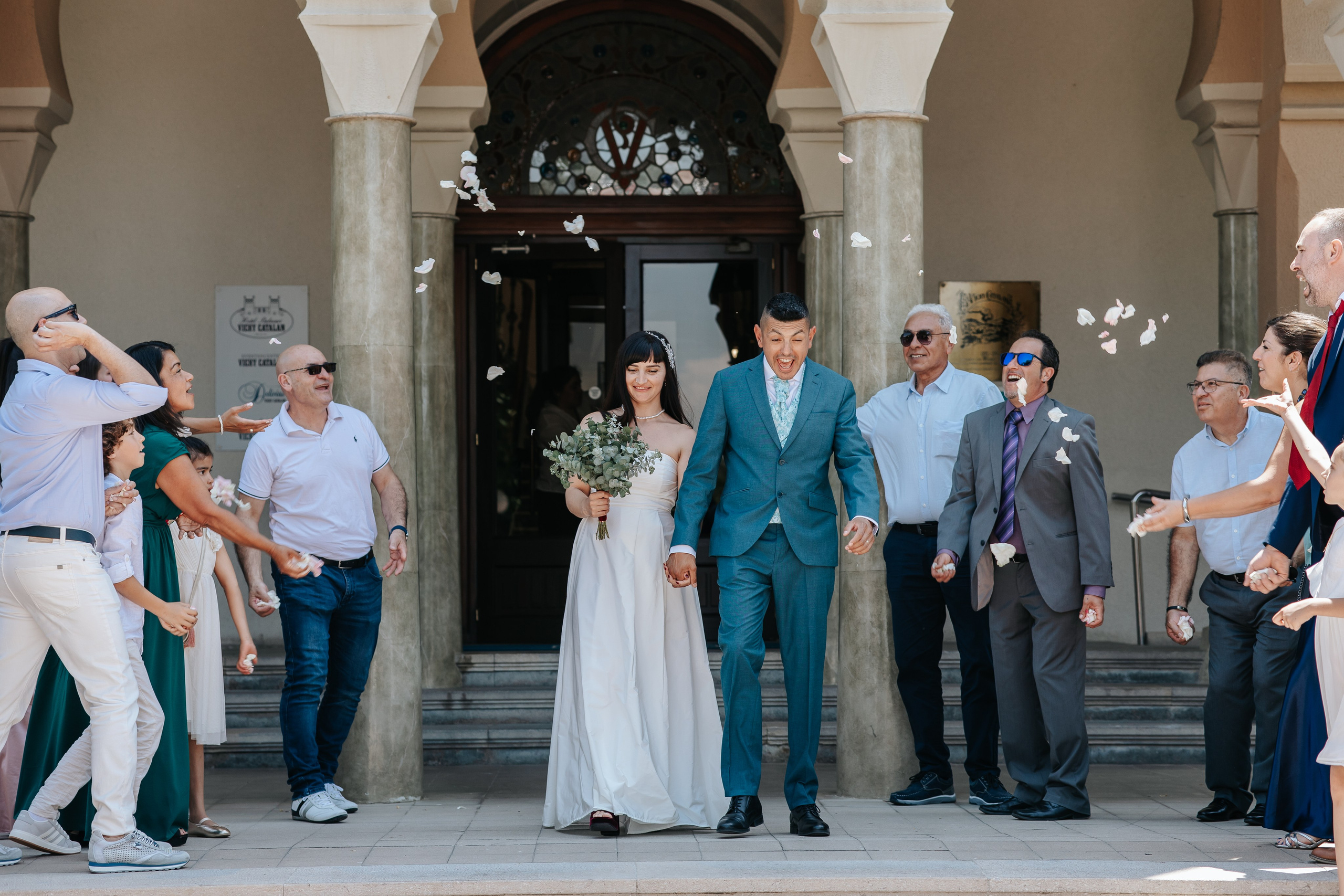 Silvia+Carlos, 31.5.2025, Balneario Vichy Catalan. Fotógrafa de bodas en Cataluña