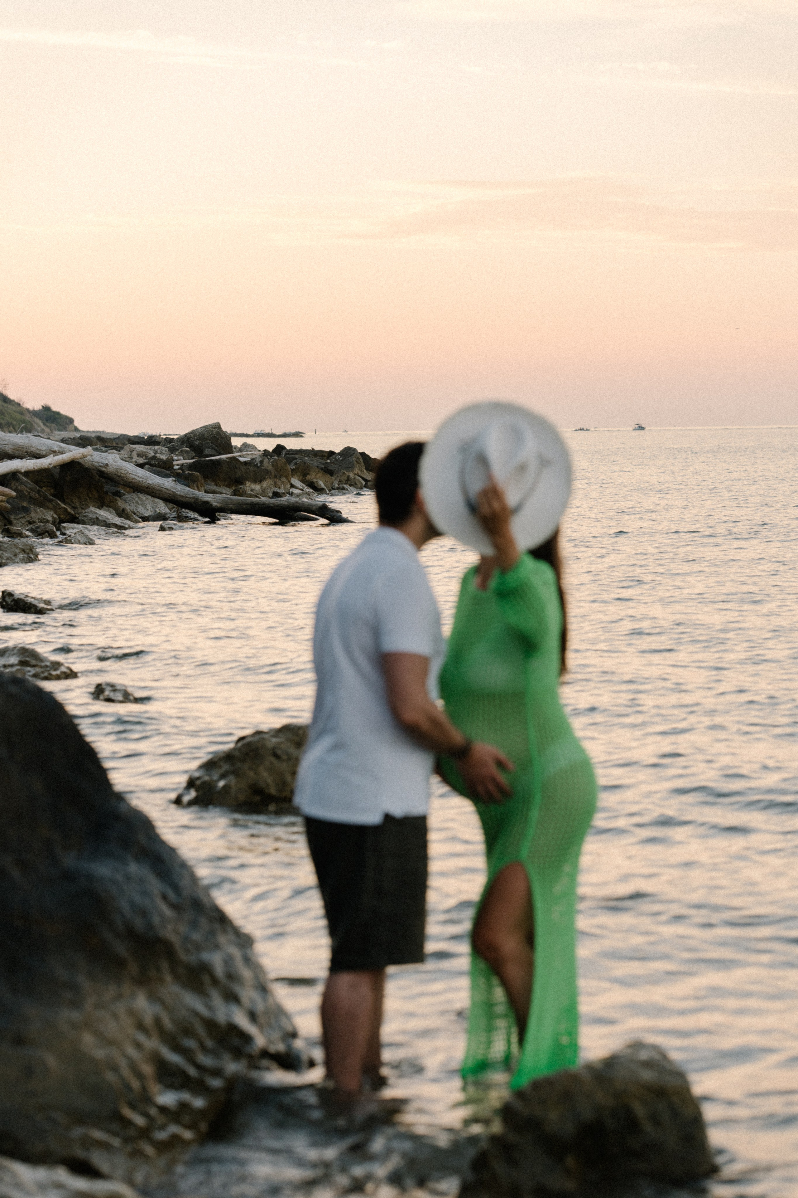 In dolce attesa. Fotografa Rimini