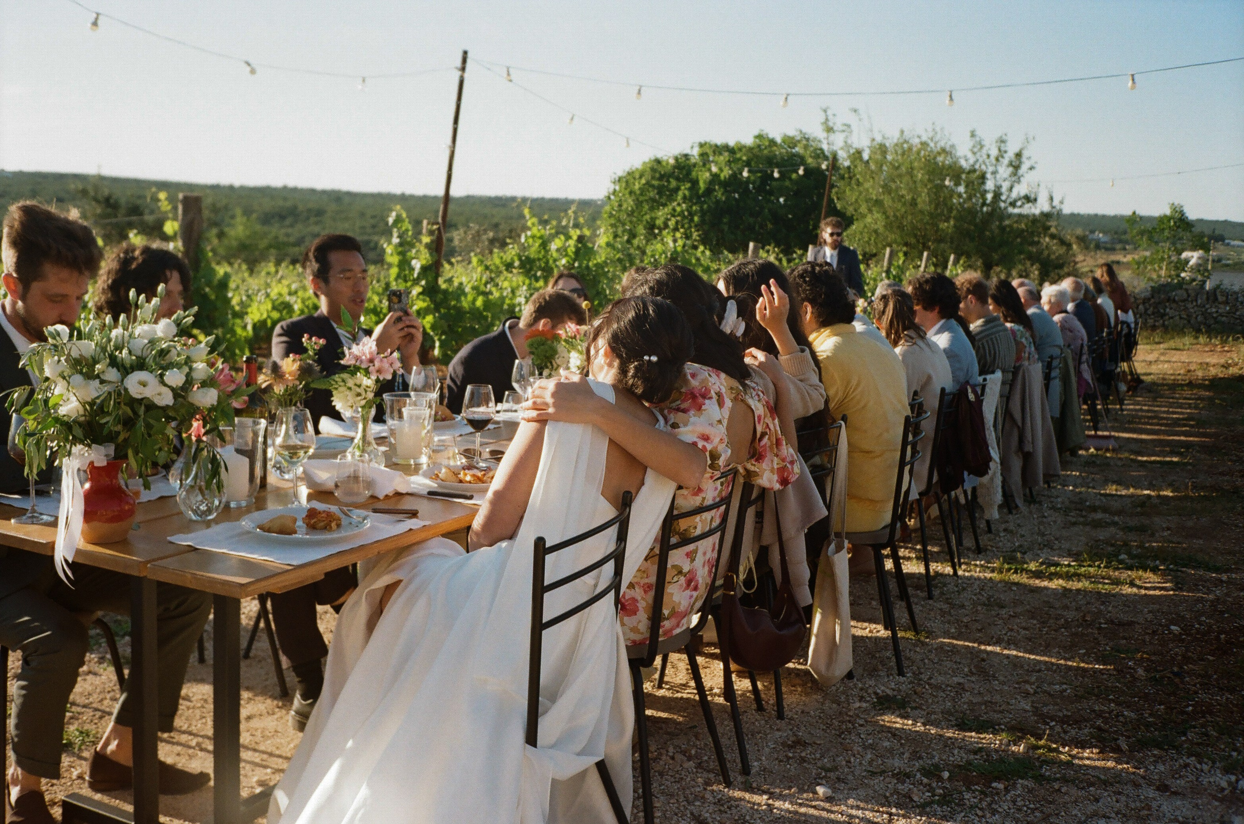 Stephanie & Christian film photos. Wedding photographer Italy