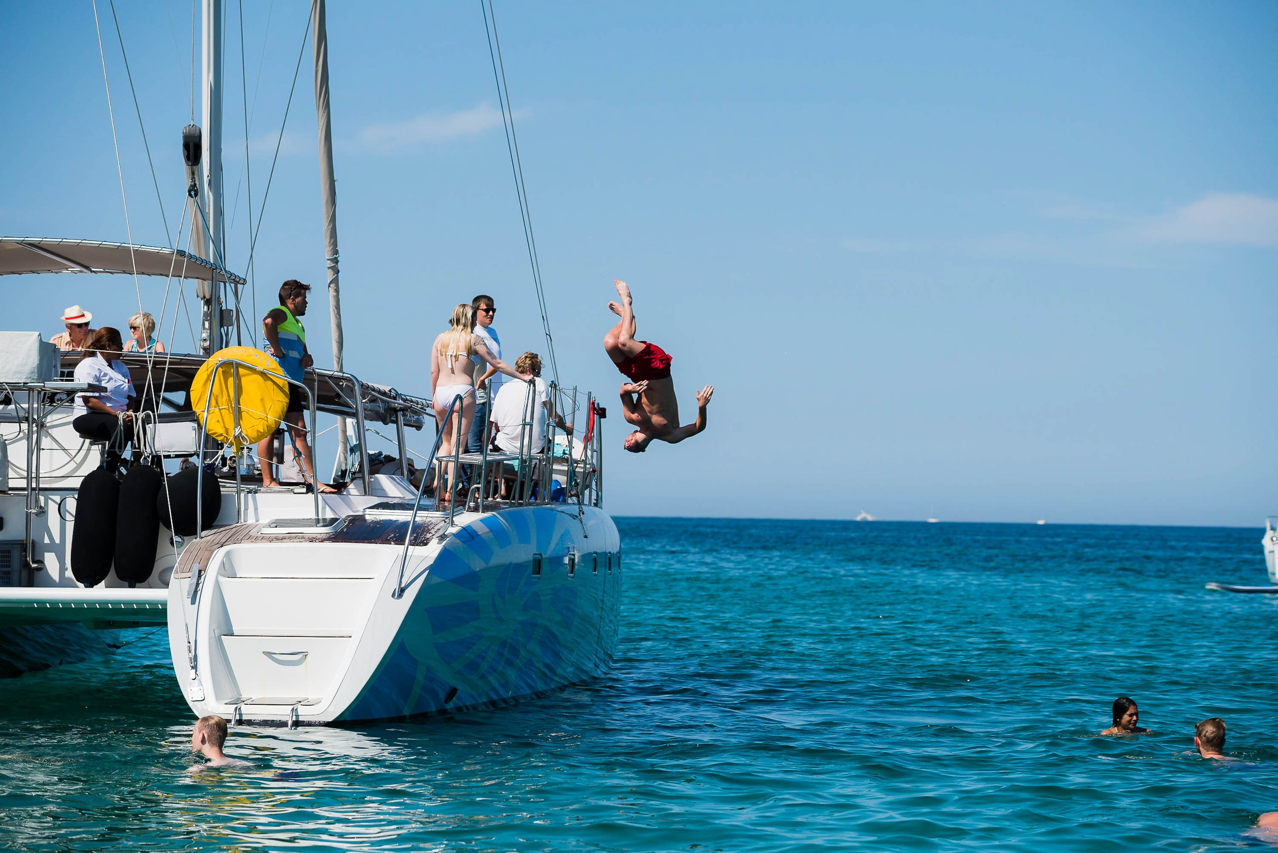 Palma bay Yacht trip for an incentive trip in Mallorca